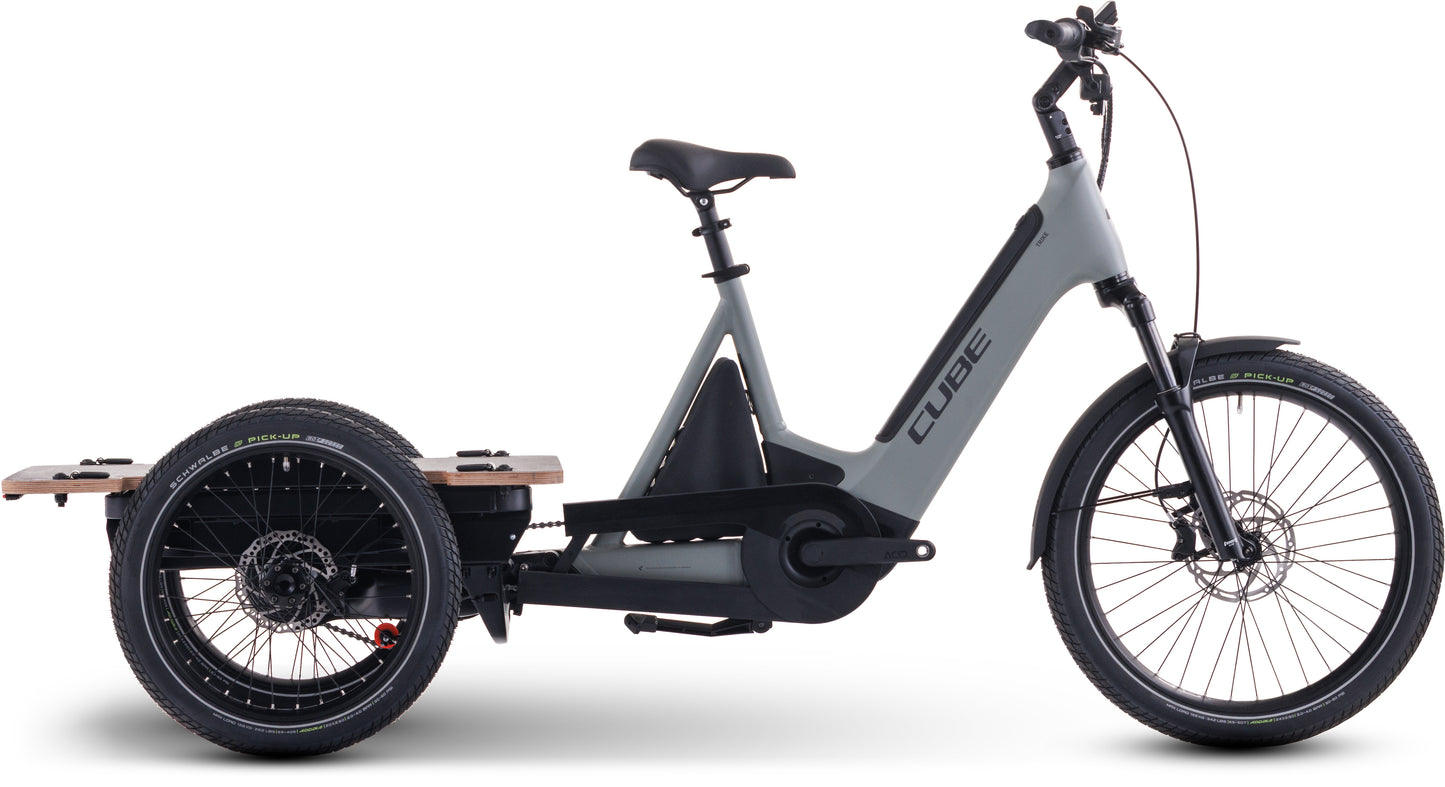 Cube Trike Flatbed Hybrid 750 swampgrey´n´reflex 2027