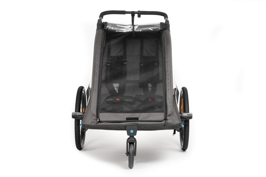 CUBE Kinder Fahrradanhänger Double PURE