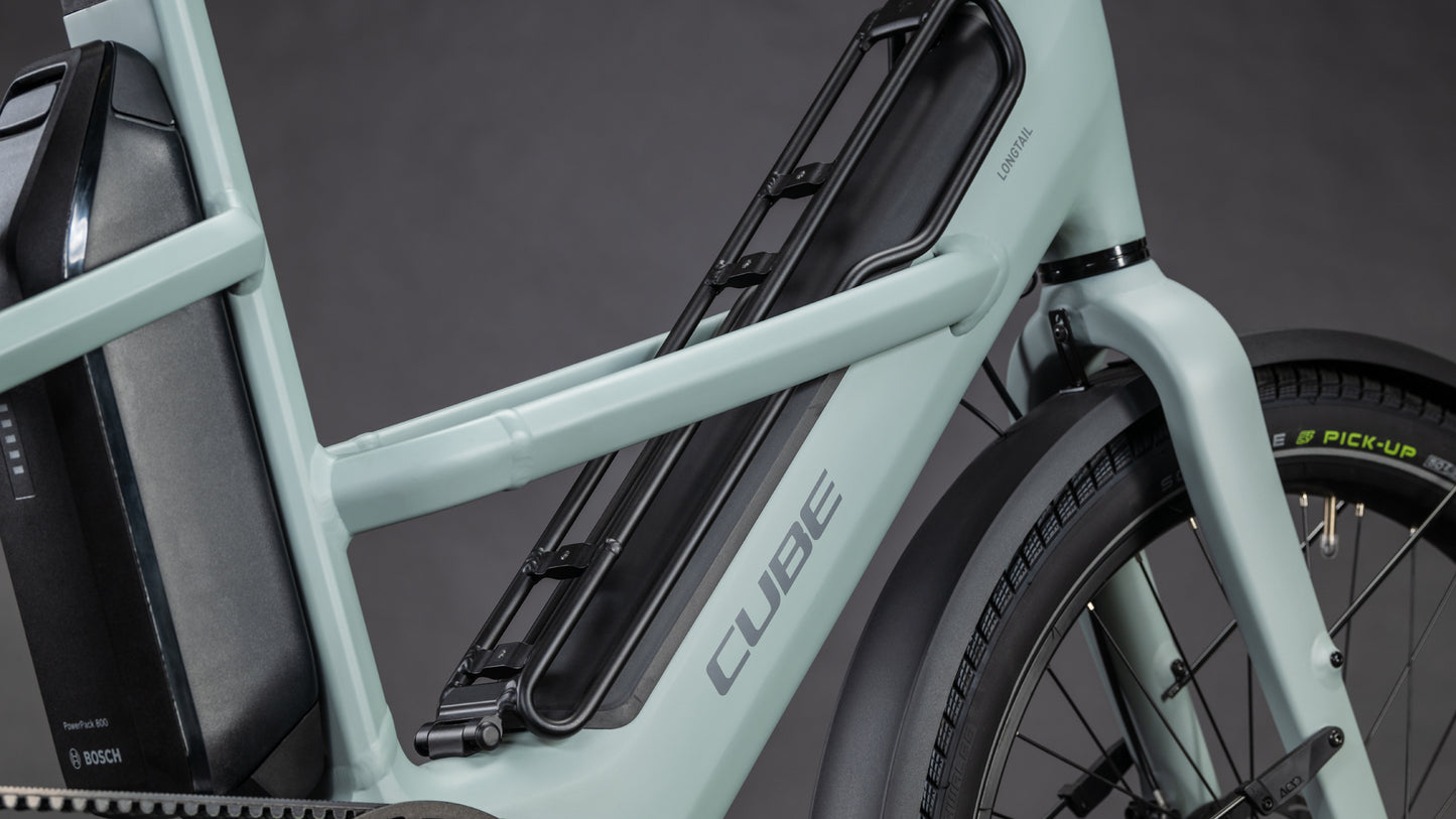 Produktbild: Cube Longtail Hybrid Comfort 800 mineralgrey´n´reflex, Detailaufnahme 02