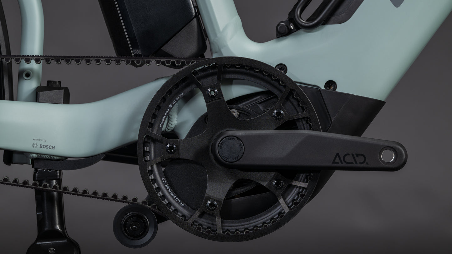 Produktbild: Cube Longtail Hybrid Comfort 800 mineralgrey´n´reflex, Detailaufnahme 03