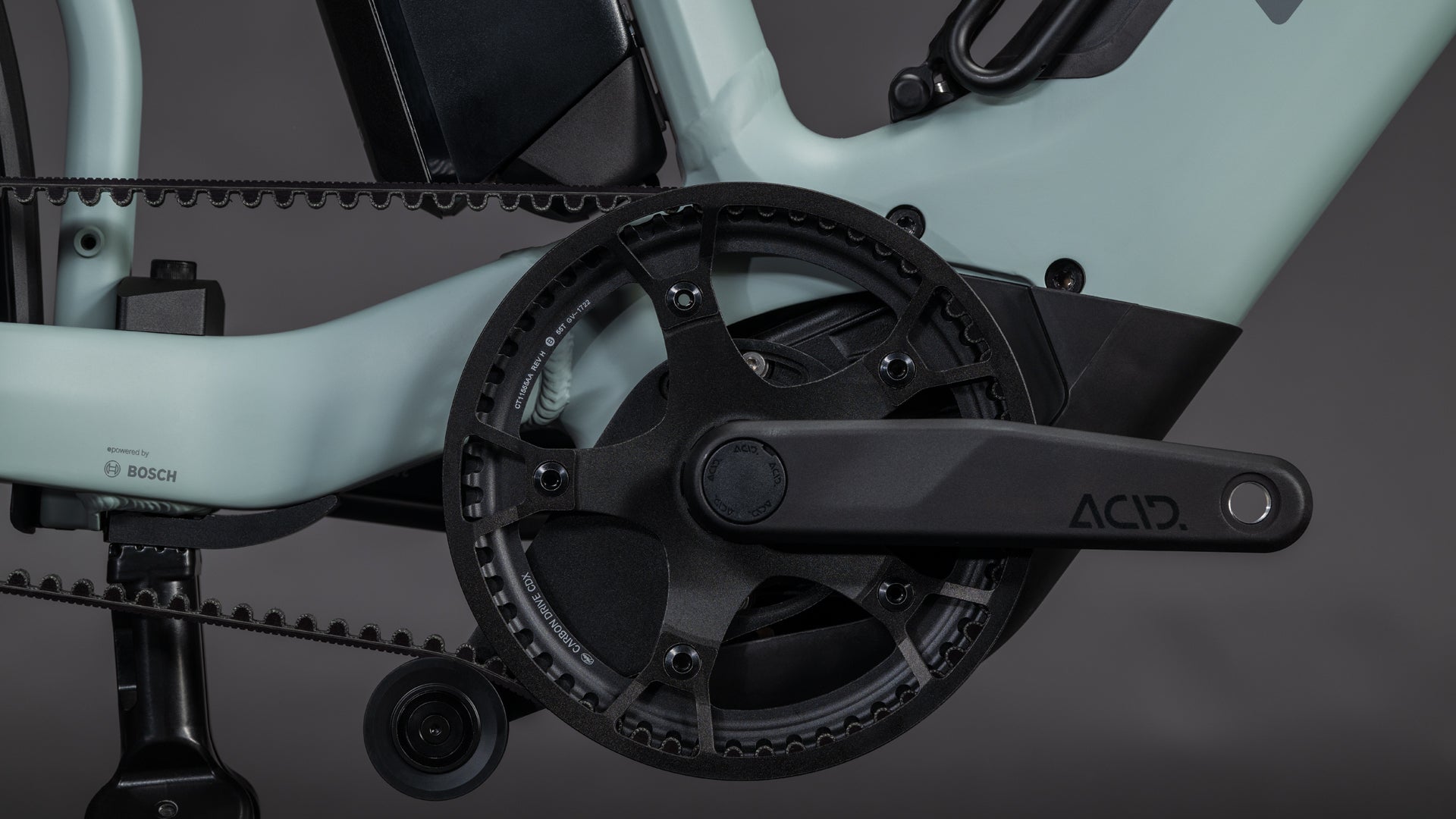 Produktbild: Cube Longtail Hybrid Comfort 800 mineralgrey´n´reflex, Detailaufnahme 03