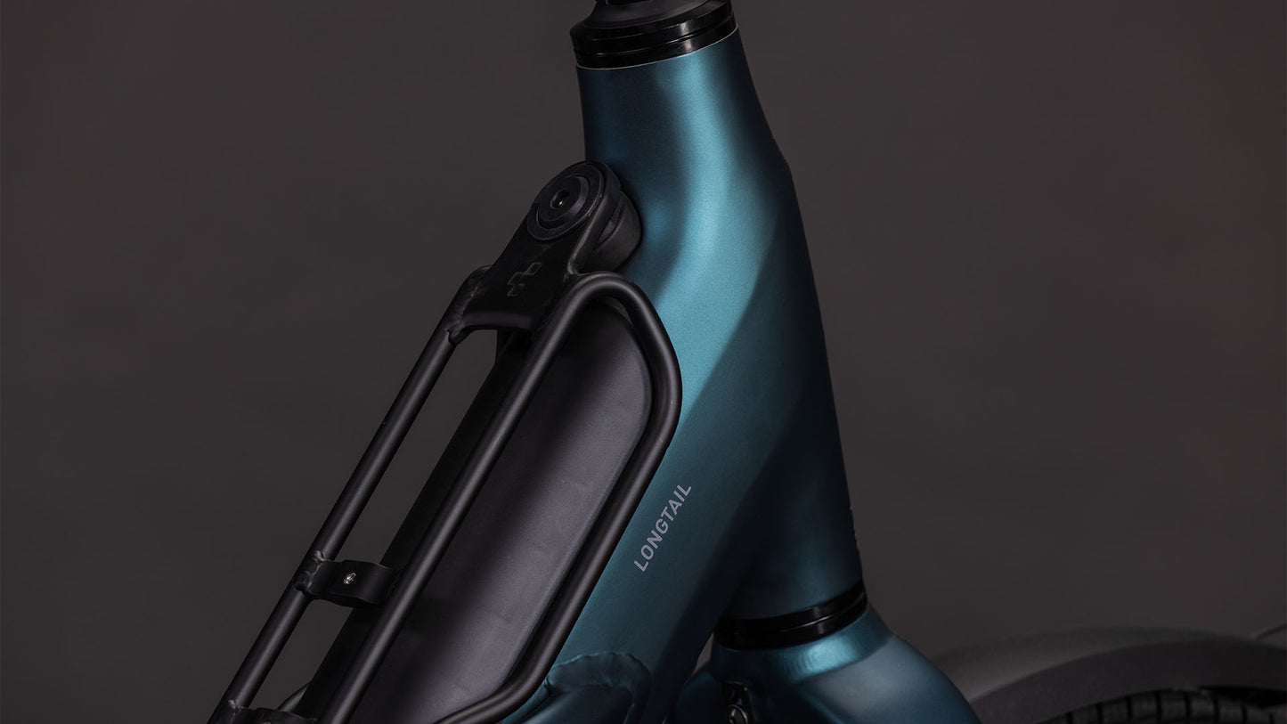 Produktbild: Cube Longtail Hybrid 800 royalgreen´n´black, Detailaufnahme 01