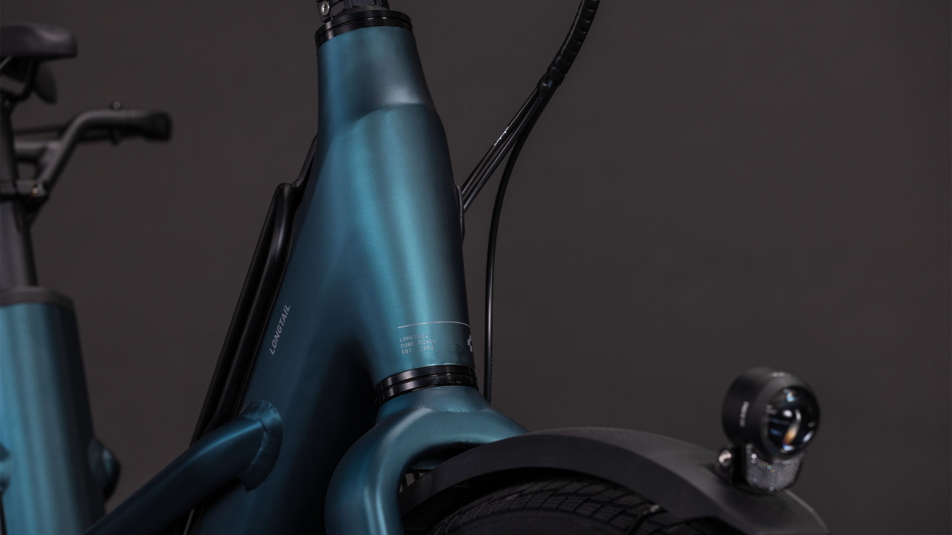 Produktbild: Cube Longtail Hybrid 800 royalgreen´n´black, Detailaufnahme 05