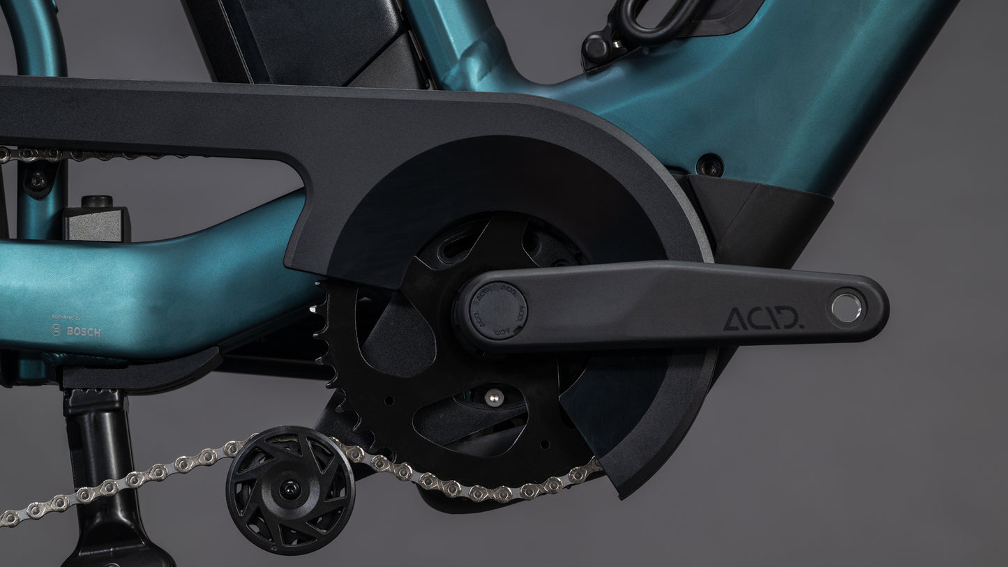 Produktbild: Cube Longtail Hybrid Family 800 royalgreen´n´black, Detailaufnahme 05