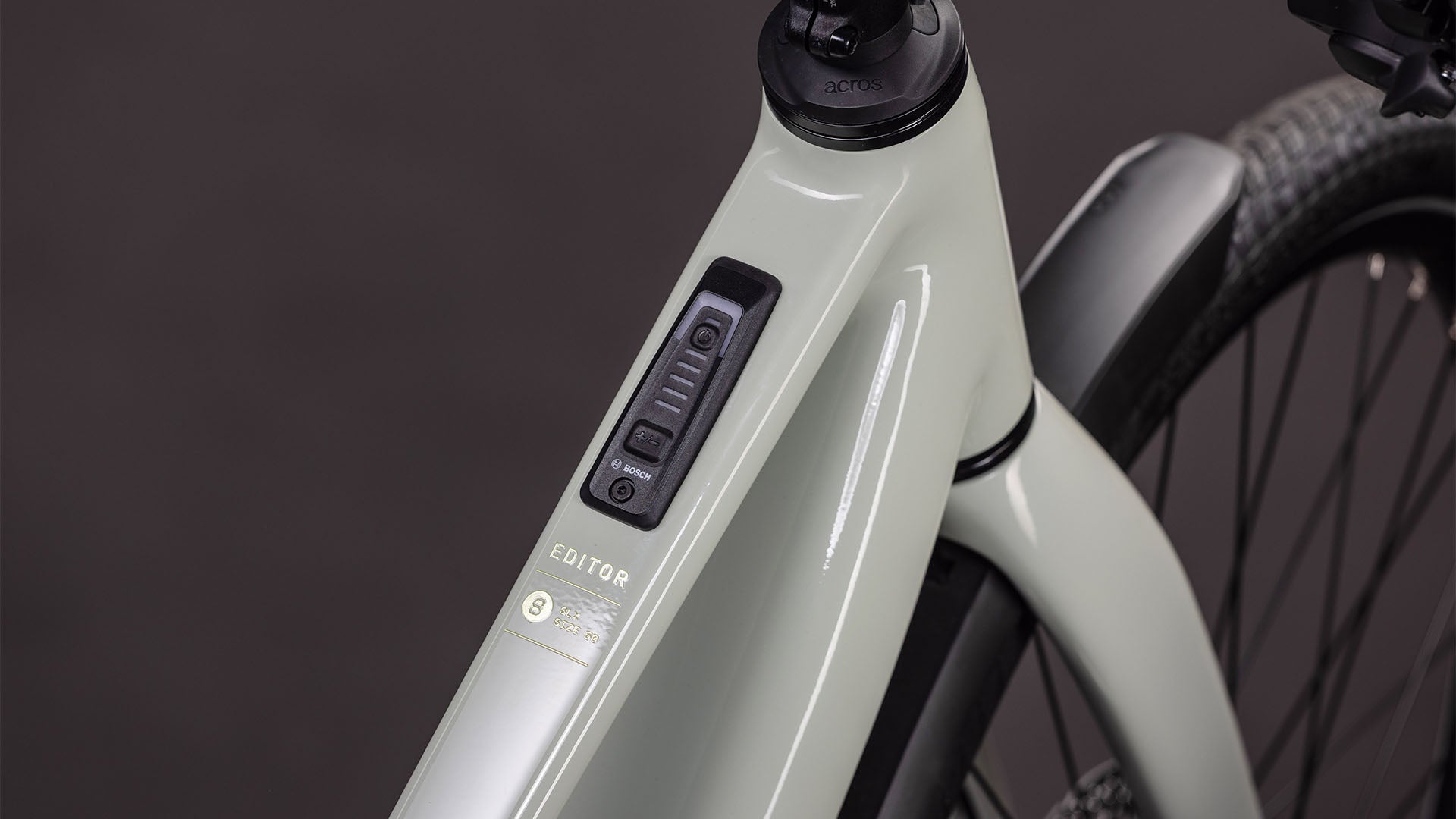 Produktbild: Cube Editor Hybrid SLX 400X FE reedbeige´n´chrome, Detailaufnahme 01