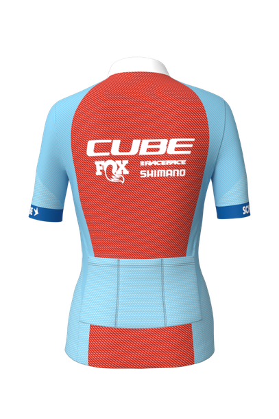 CUBE ROAD/XC WS Trikot X Factory Racing kurzarm blue´n´orange