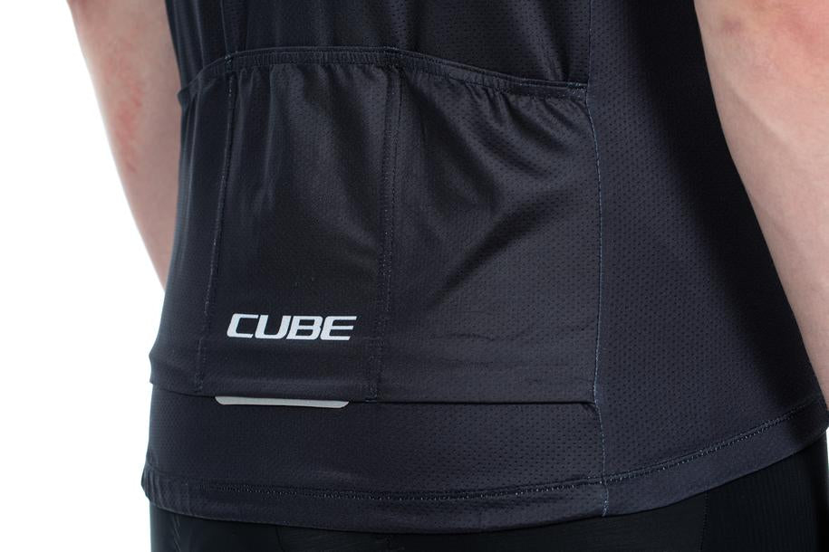 CUBE TEAMLINE Trikot CMPT kurzarm black´n´blue´n´grey
