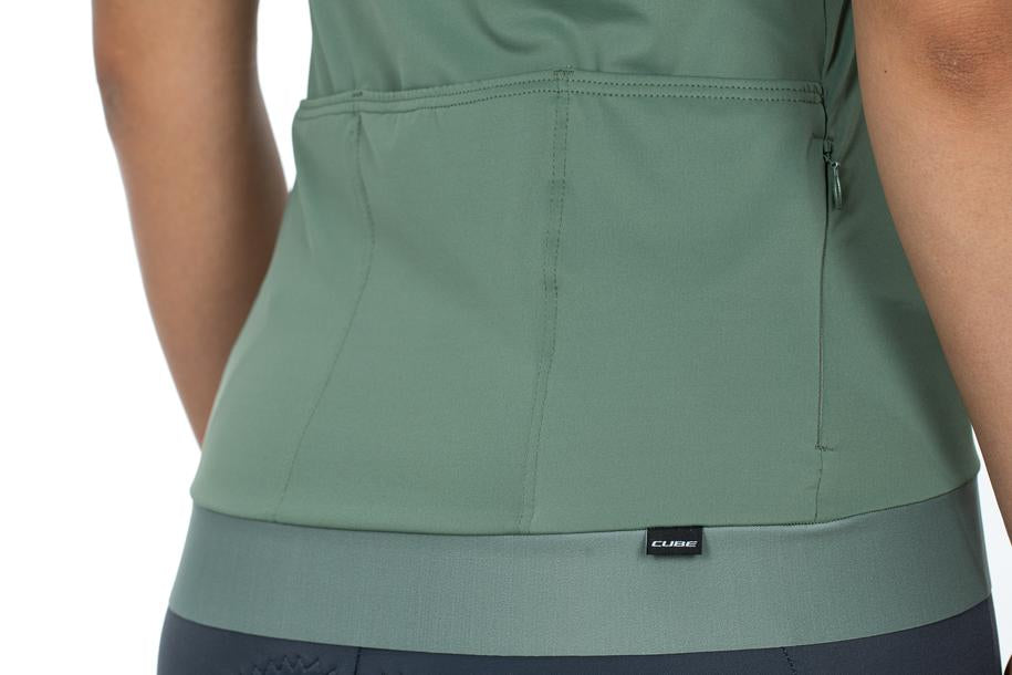 CUBE BLACKLINE WS Trikot FADE kurzarm olive´n´violet