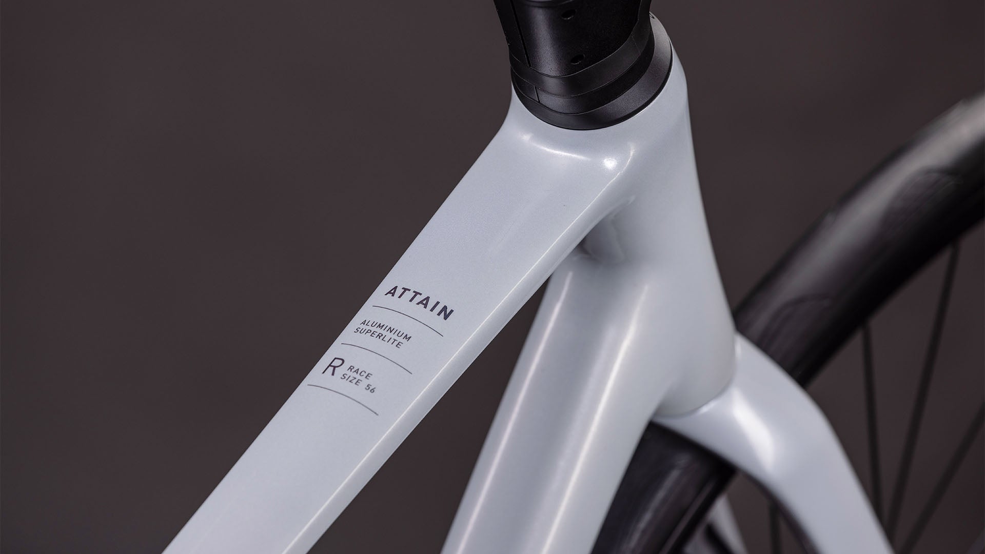 Produktbild: Cube Attain Race foggrey´n´shift, Detailaufnahme 01