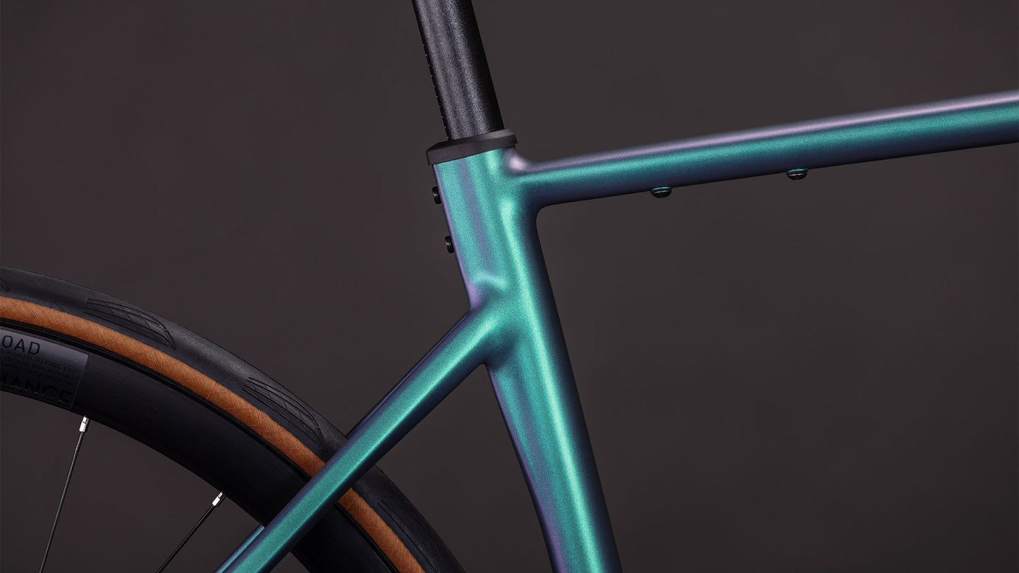 Produktbild: Cube Attain SLX smaragdgrey´n´prism, Detailaufnahme 03