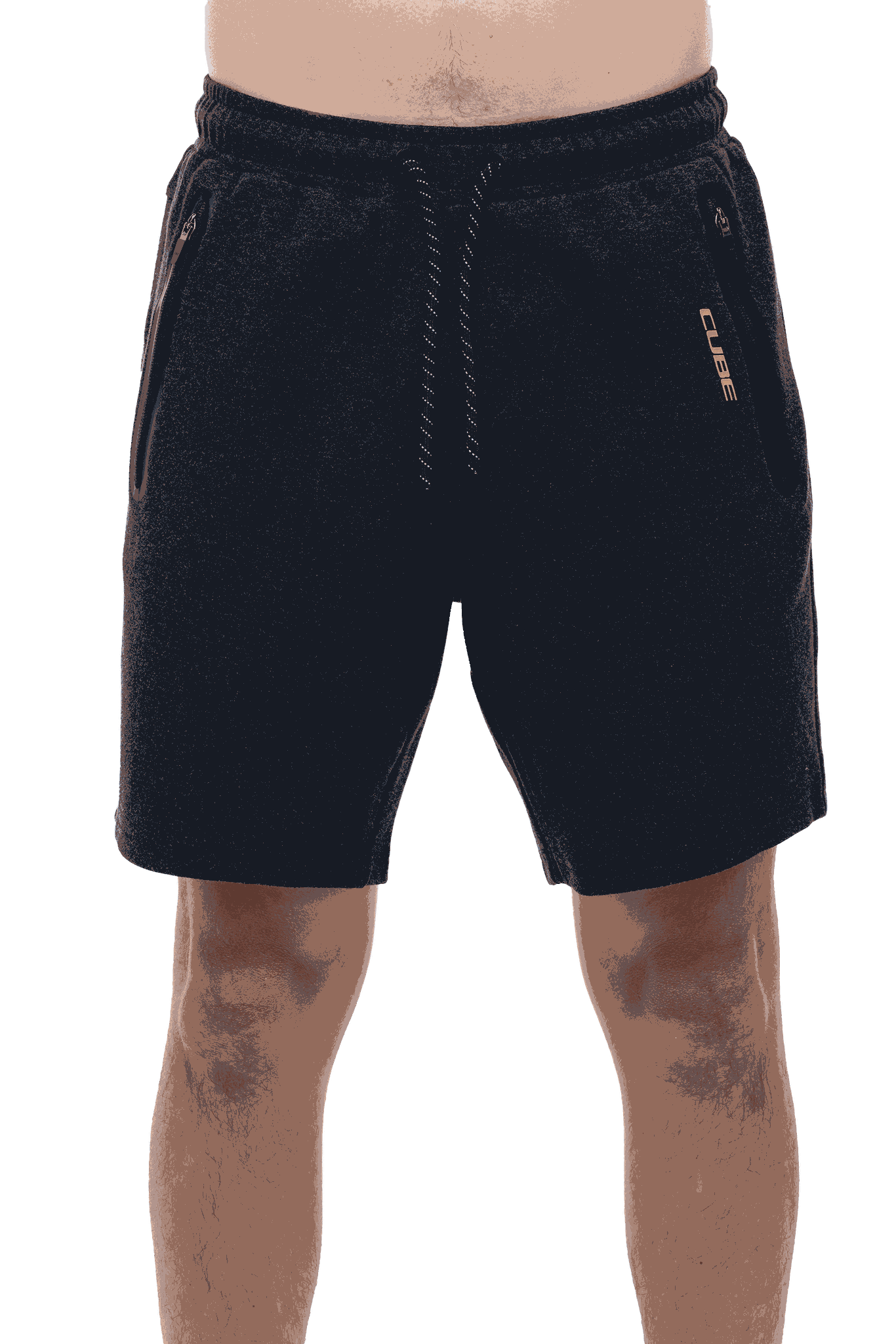 CUBE Jogger Shorts Advanced in anthracite – Rückansicht