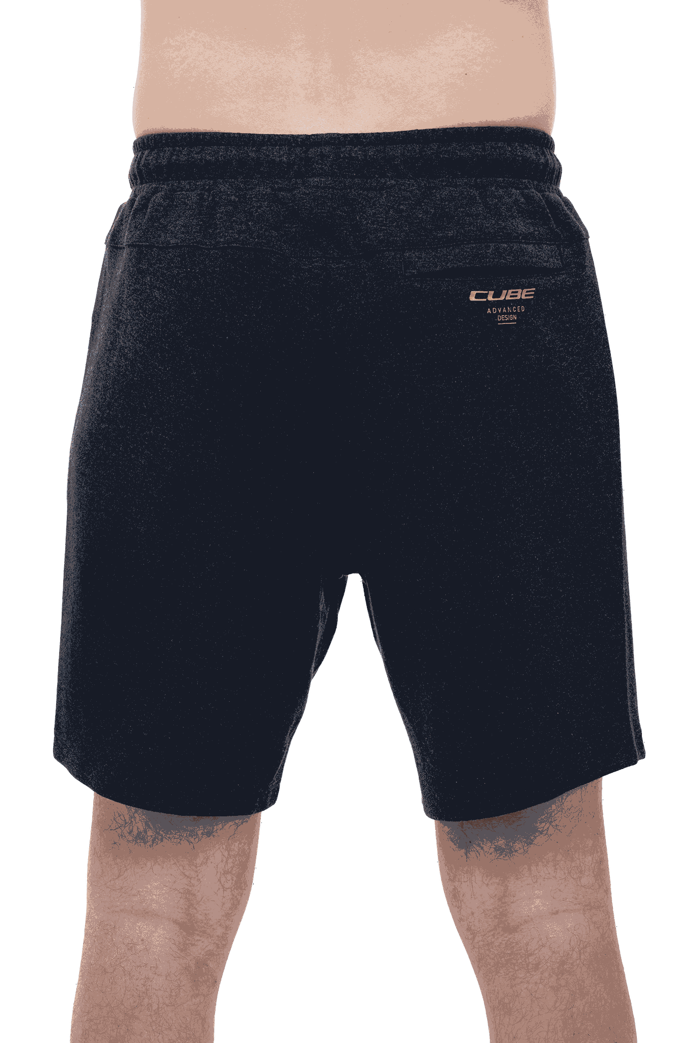 CUBE Jogger Shorts Advanced in anthracite – Rückansicht