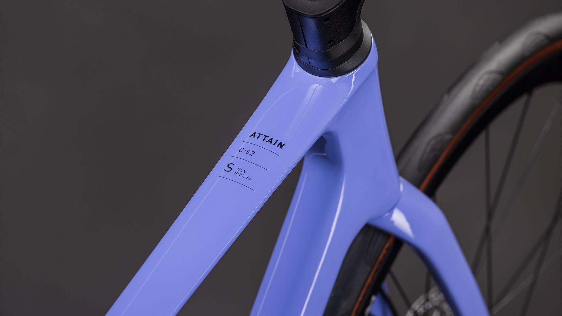Produktbild: Cube Attain C:62 SLX lucidlilac´n´black, Detailaufnahme 01