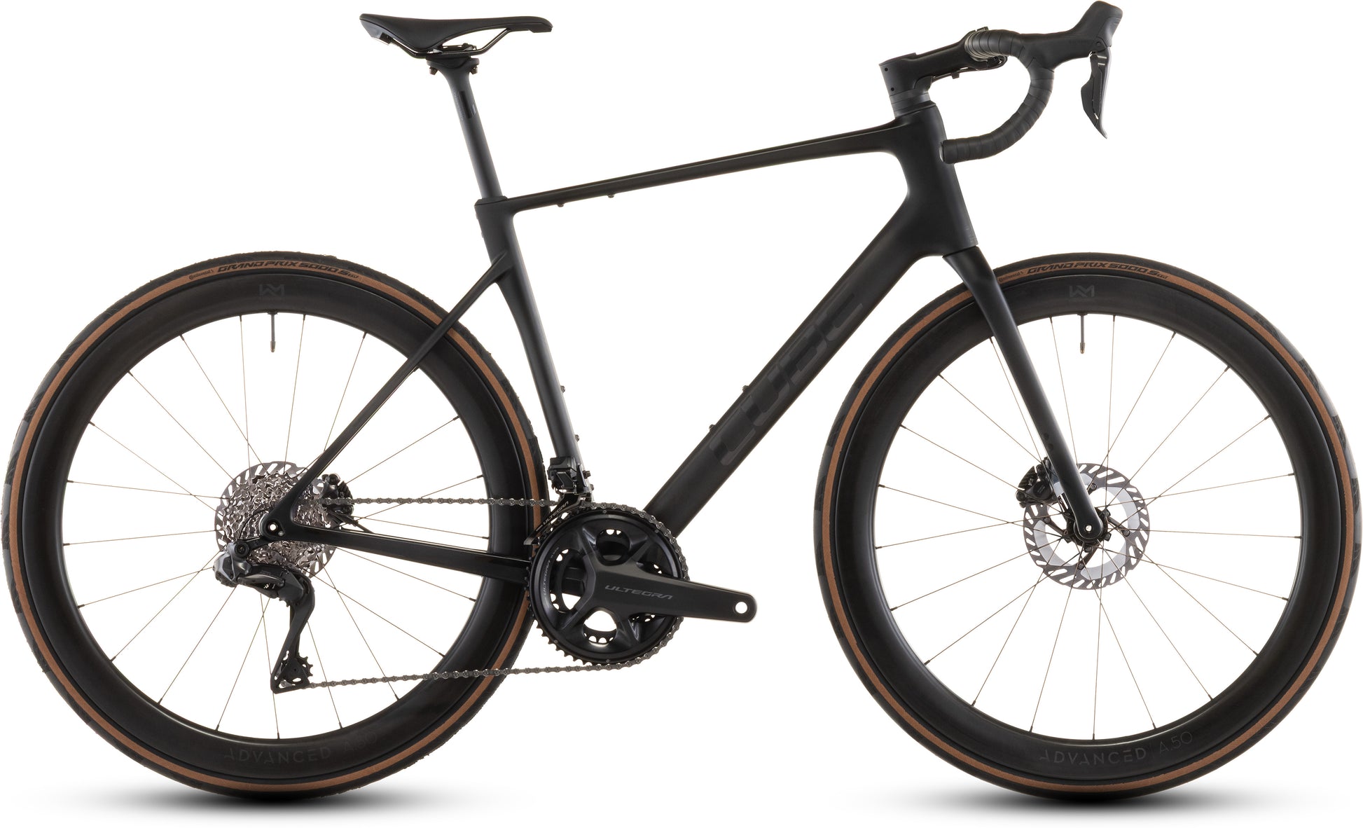 Produktbild: Cube Attain C:62 SLT carbon´n´coalchrome, Seitenansicht (weißer Hintergrund)