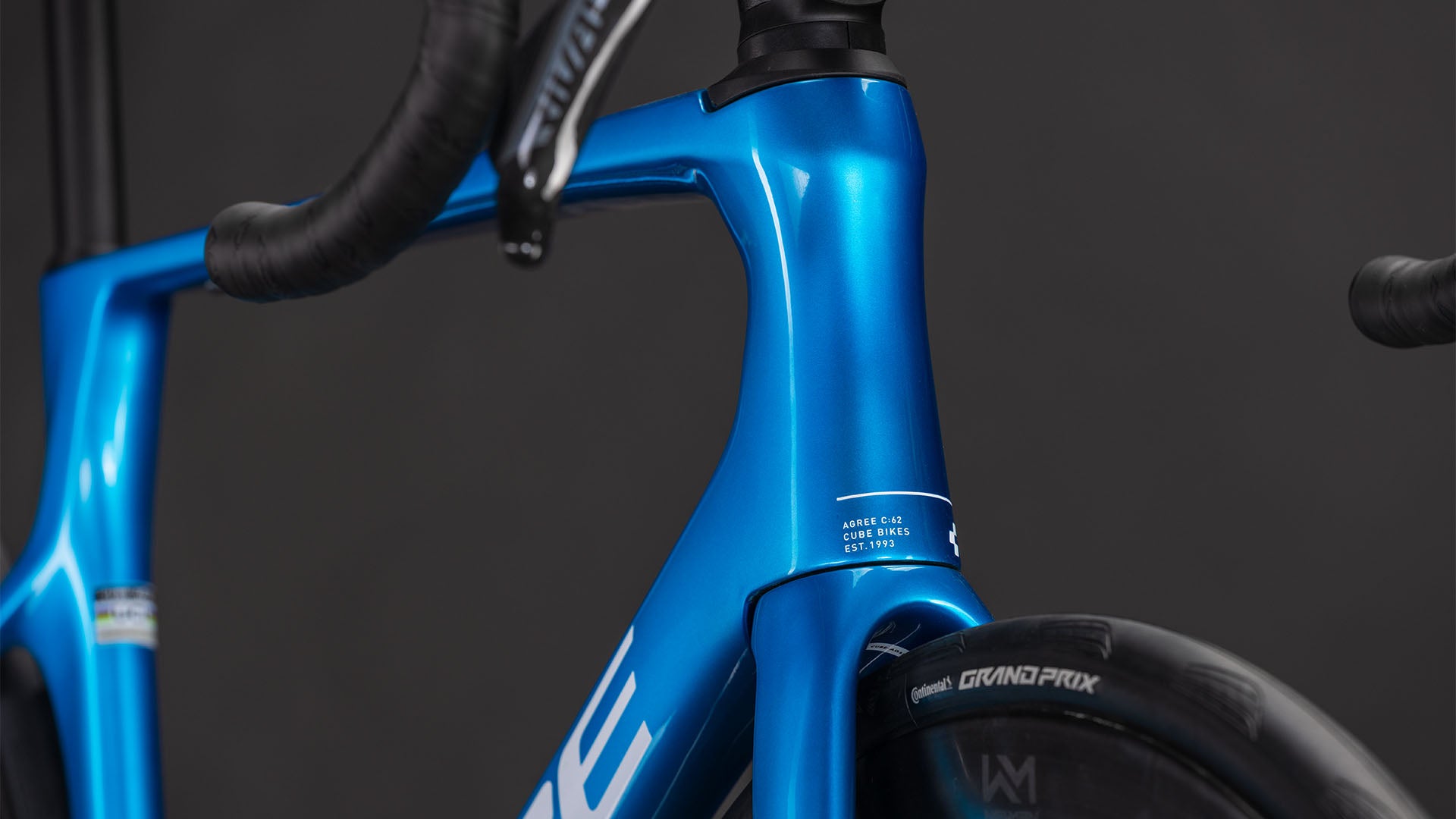 cube fahrrad blau weiß Cube Agree C:62 EX topasblue´n´white 2026