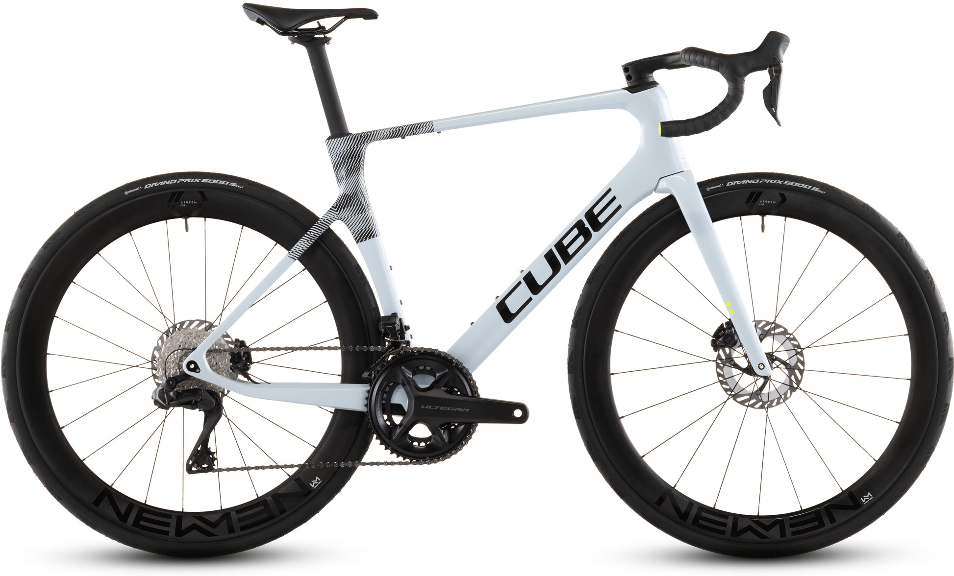 Produktbild: Cube Agree C:62 Race glacier´n´black, Seitenansicht (weißer Hintergrund)