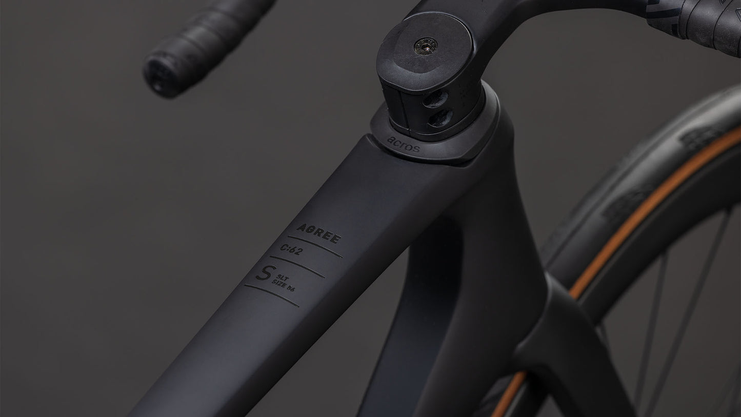 Produktbild: Cube Agree C:62 SLT black´n´black, Detailaufnahme 01