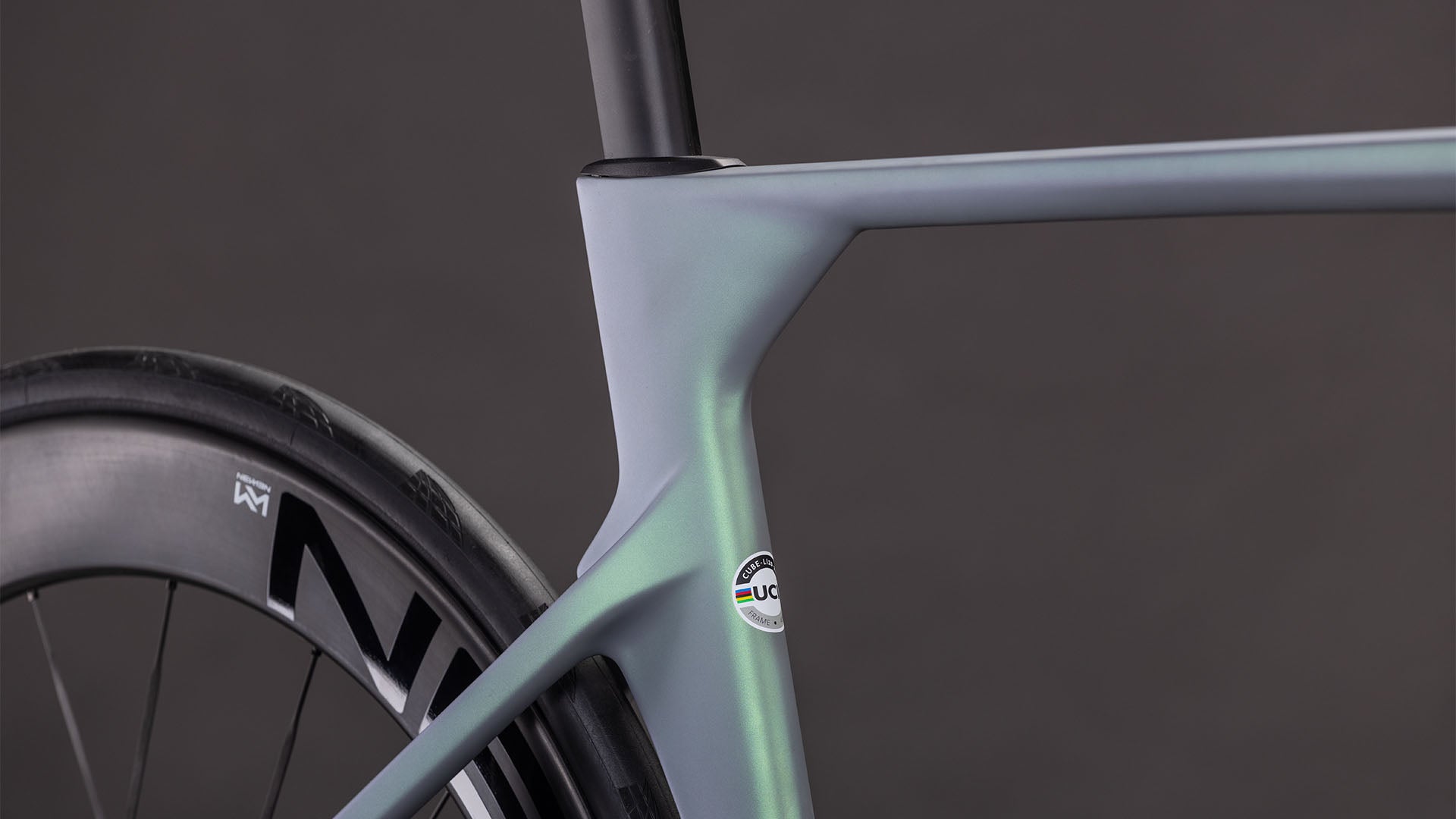 Produktbild: Cube Litening AERO C:68X SLX seagrey´n´black, Detailaufnahme 04