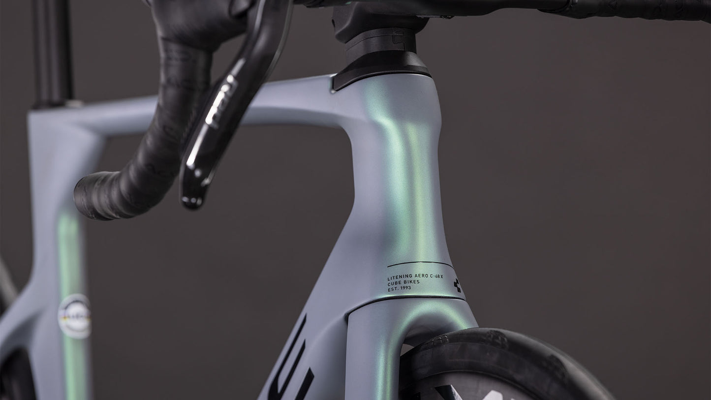 Produktbild: Cube Litening AERO C:68X SLX seagrey´n´black, Detailaufnahme 06