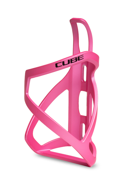 CUBE Flaschenhalter HPP Left-Hand Sidecage matt fucsia´n´glossy black