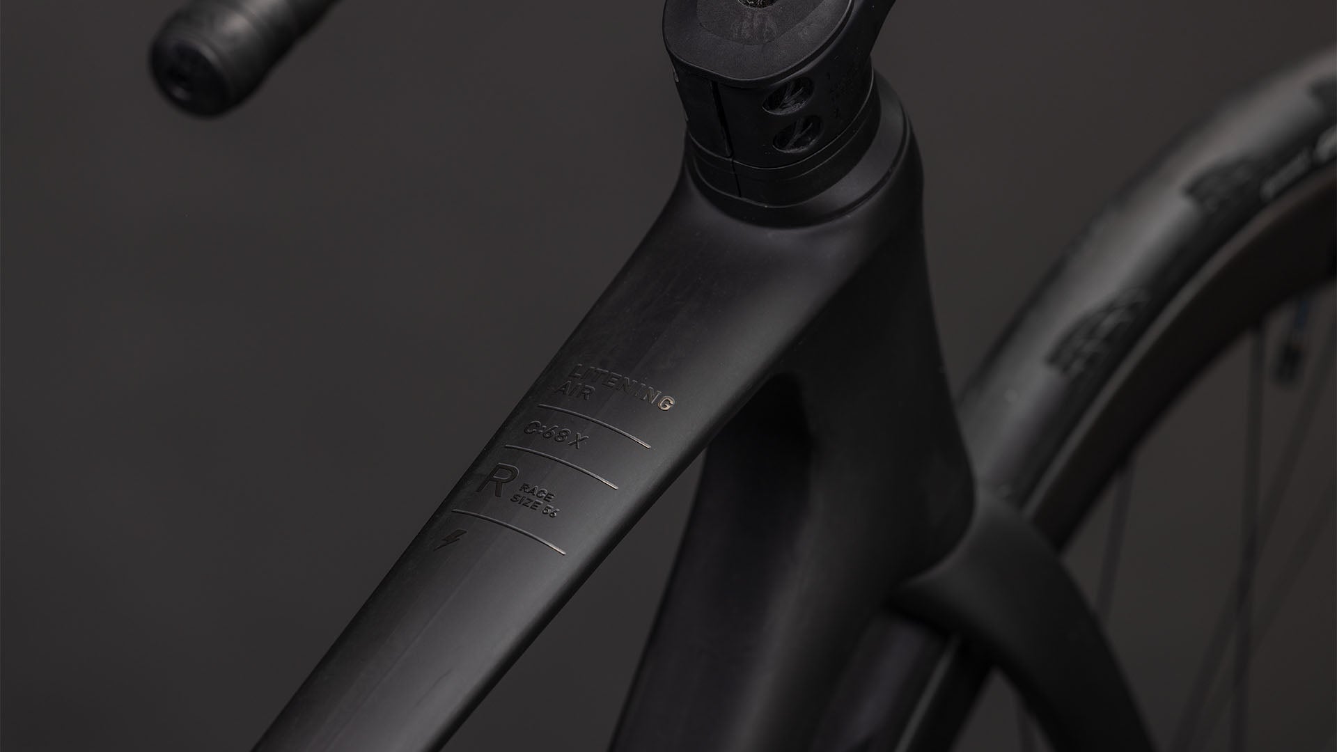 Produktbild: Cube Litening AIR C:68X Race blackline, Detailaufnahme 01