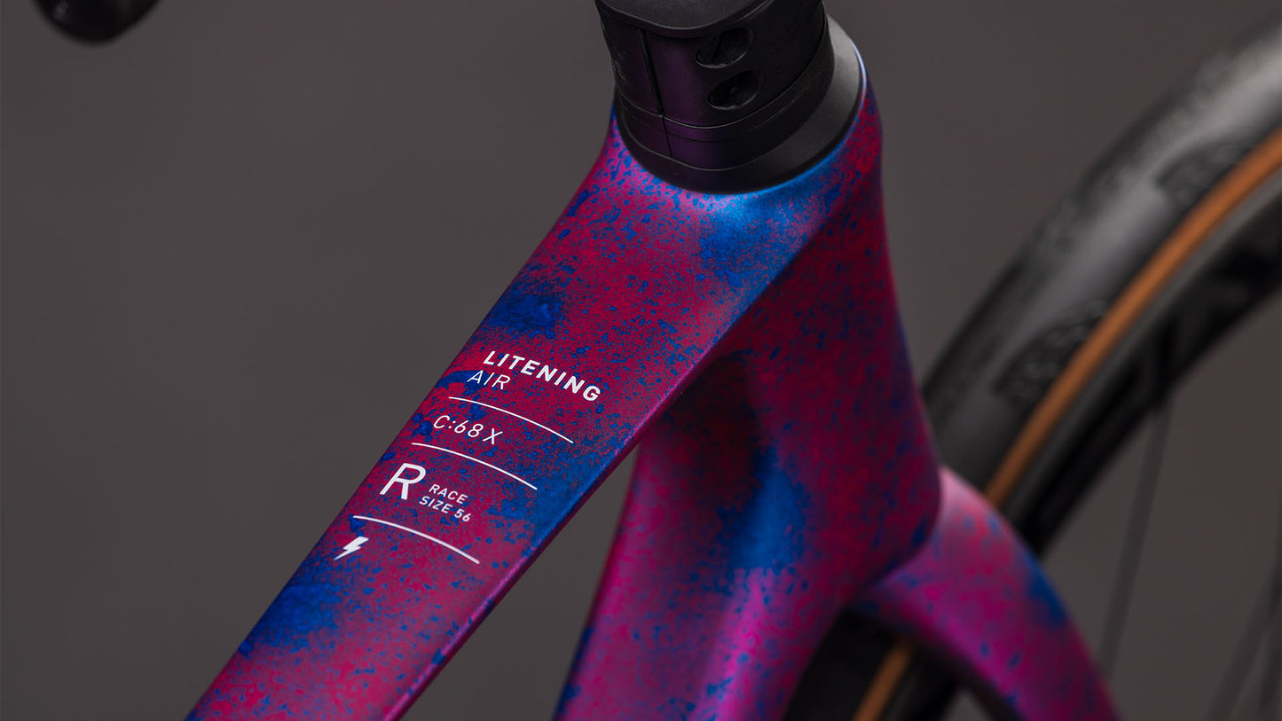 Produktbild: Cube Litening AIR C:68X Race dazzlepink´n´blue, Detailaufnahme 01