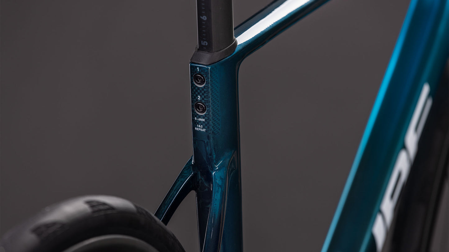 Produktbild: Cube Litening AIR C:68X SLX chromeblue´n´liquidblue, Detailaufnahme 04