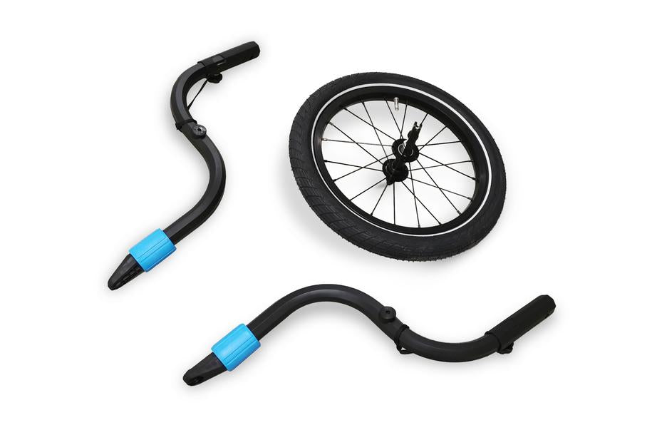 fahrradanhänger kinder jogger CUBE Jogger Kit für Kinder Fahrradanhänger Double