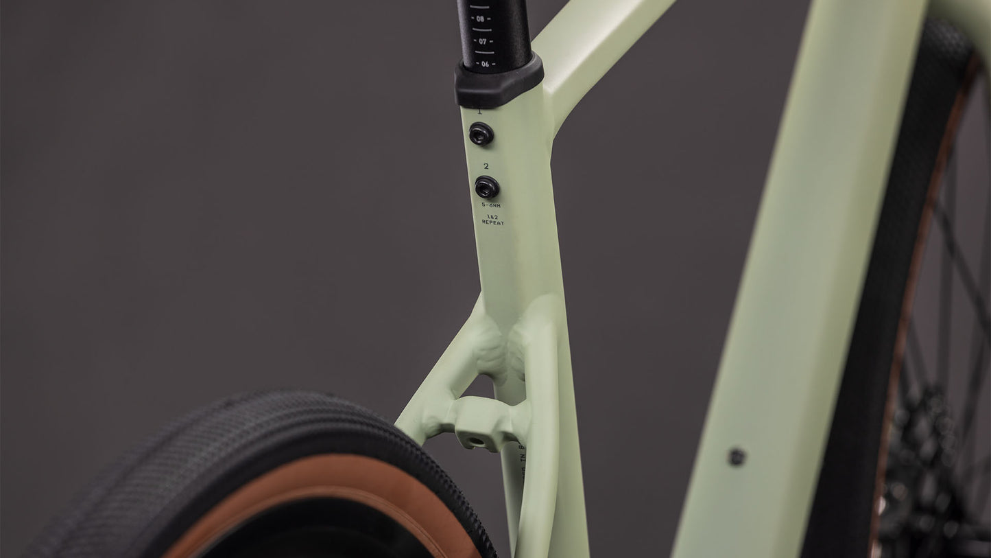 Produktbild: Cube Nuroad Pro pea´n´grey, Detailaufnahme 02