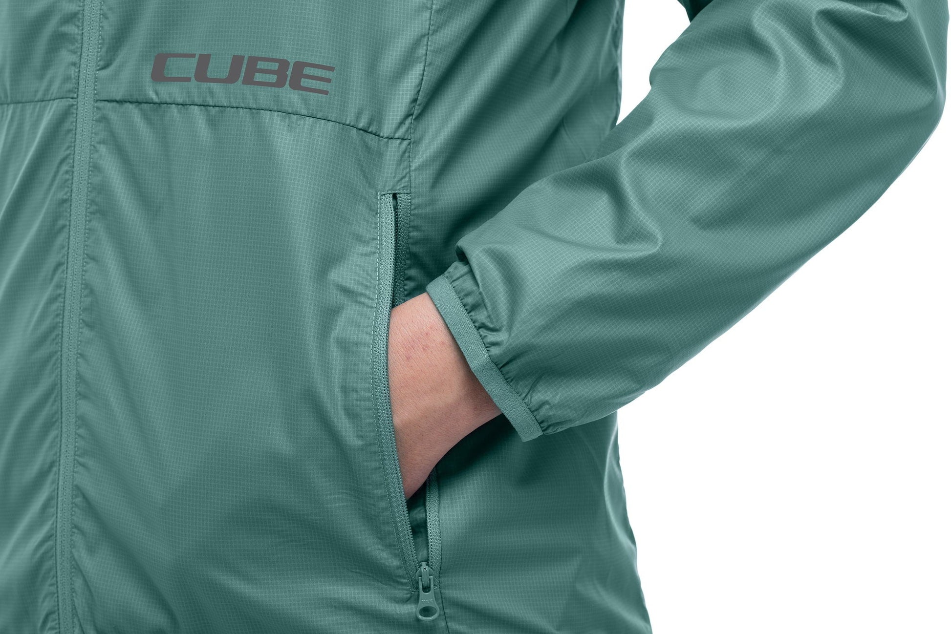 CUBE GRAVEL WS Jacke Allwetter – Detailansicht 1