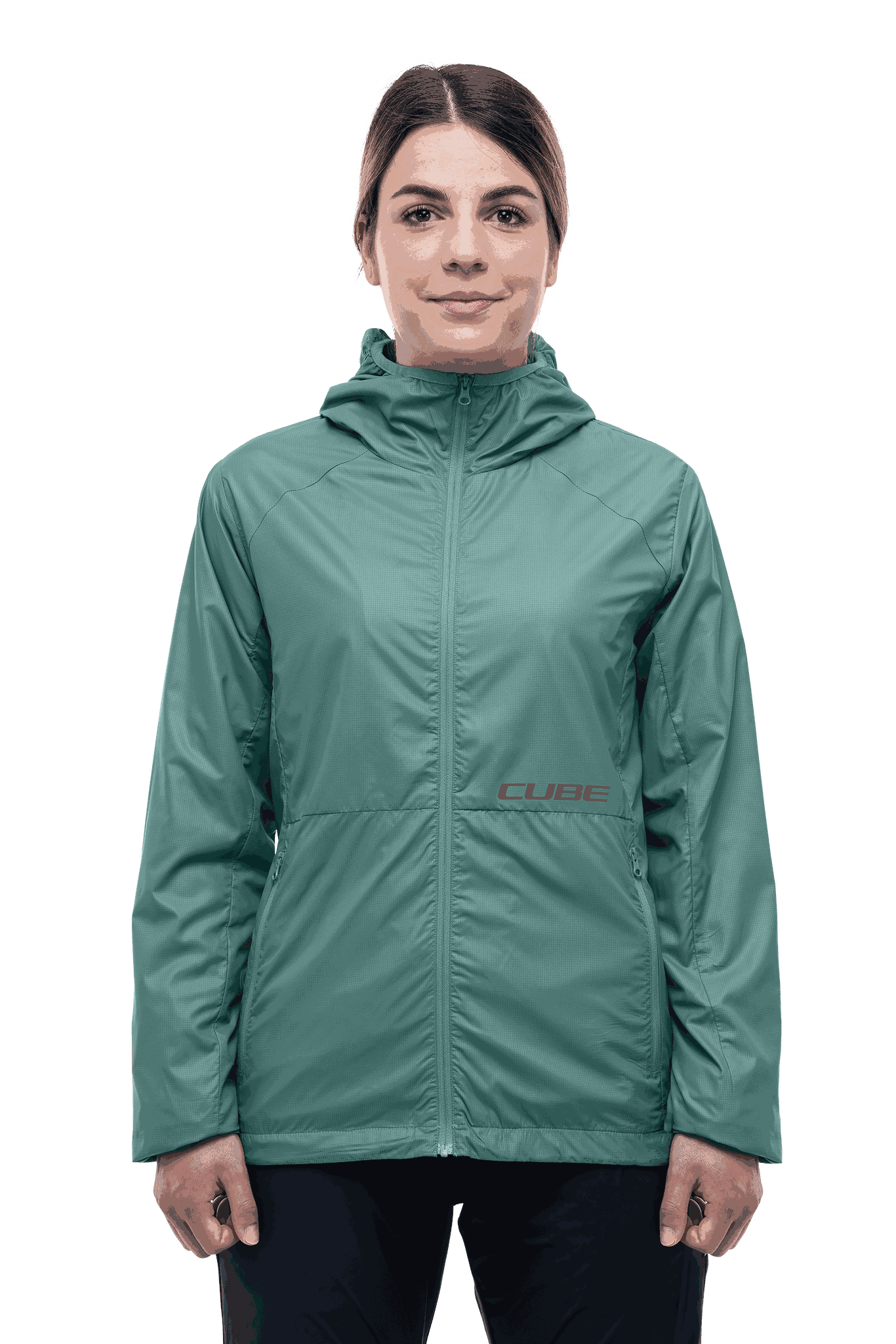 CUBE GRAVEL WS Jacke Allwetter – Rückansicht