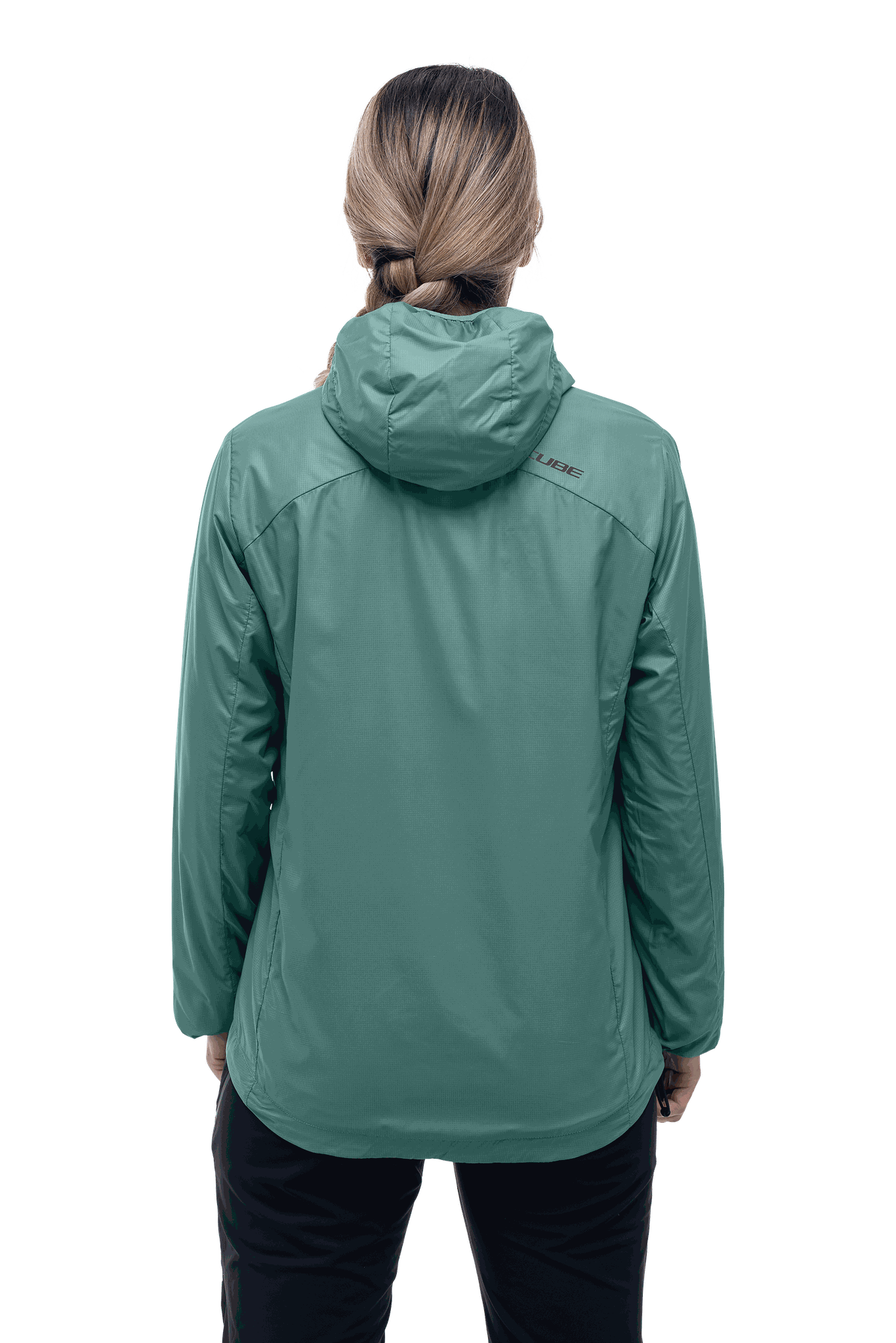 CUBE GRAVEL WS Jacke Allwetter – Rückansicht