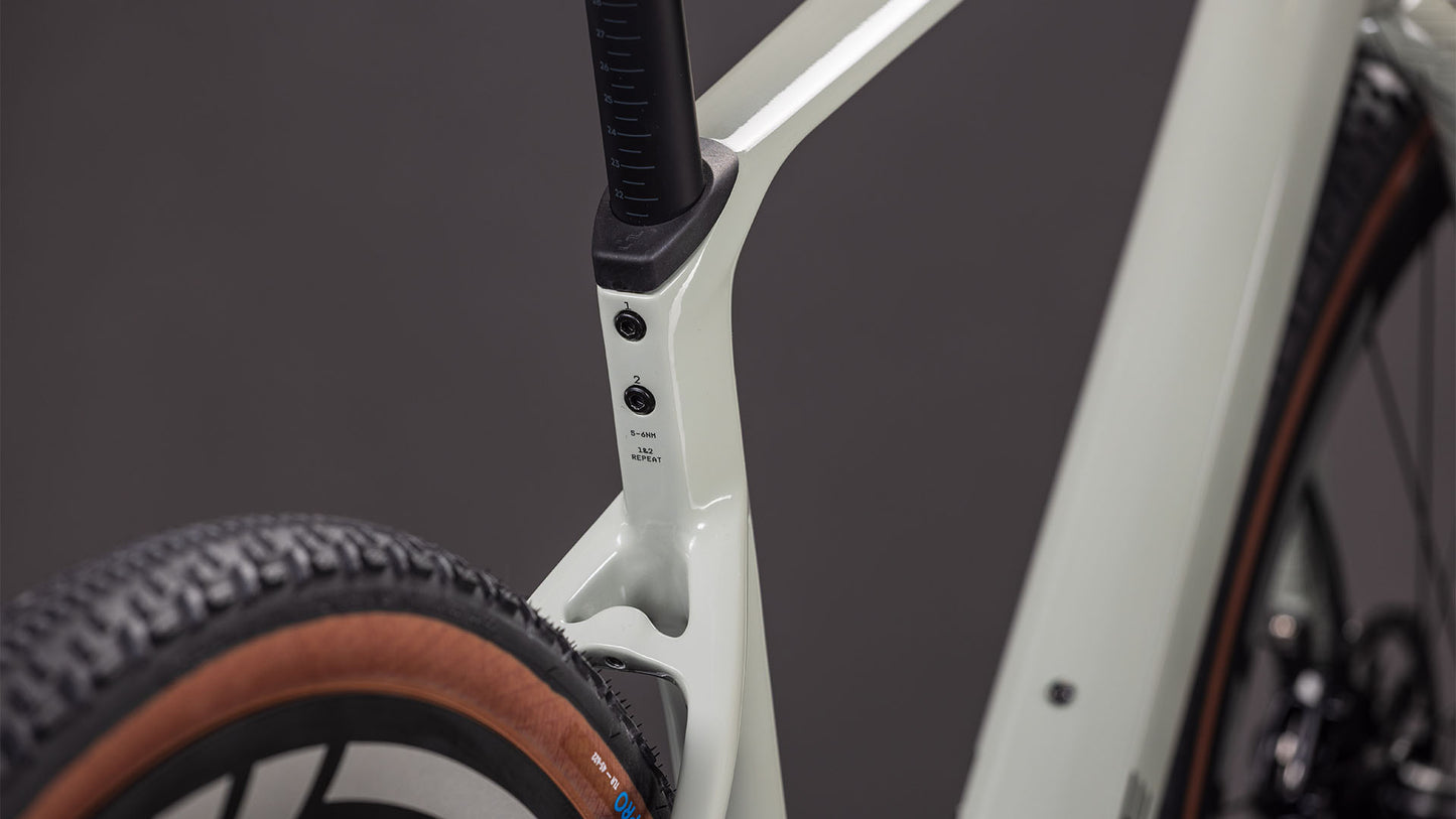 Produktbild: Cube Nuroad C:62 SLX reedbeige´n´chrome, Detailaufnahme 02