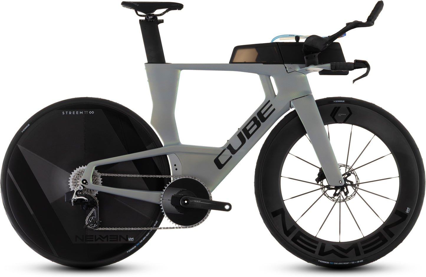 Produktbild: Cube Aerium C:68X SLT Aero genesisgrid´n´black, Seitenansicht (weißer Hintergrund)