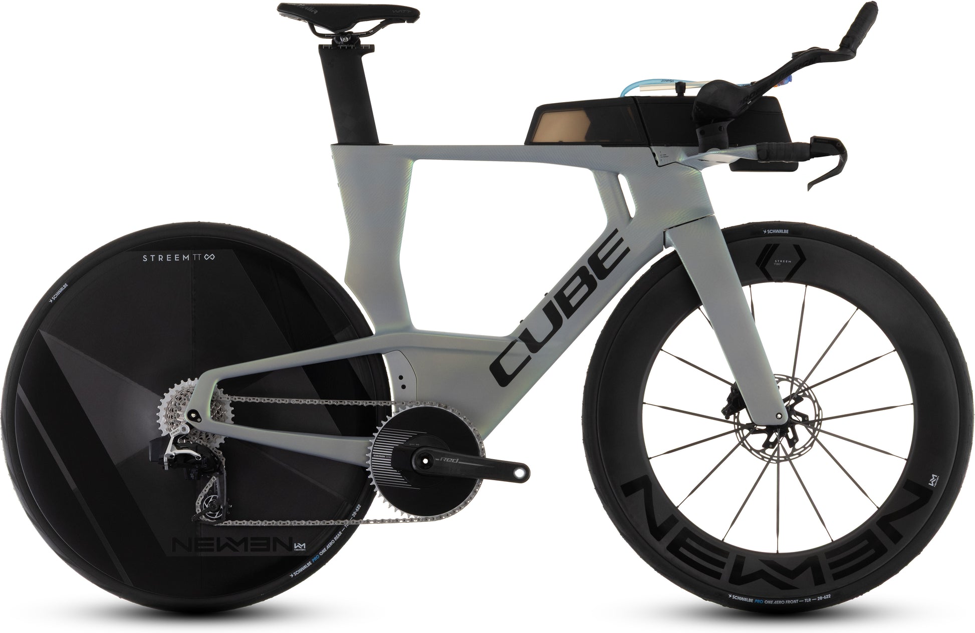 Produktbild: Cube Aerium C:68X SLT Aero genesisgrid´n´black, Seitenansicht (weißer Hintergrund)