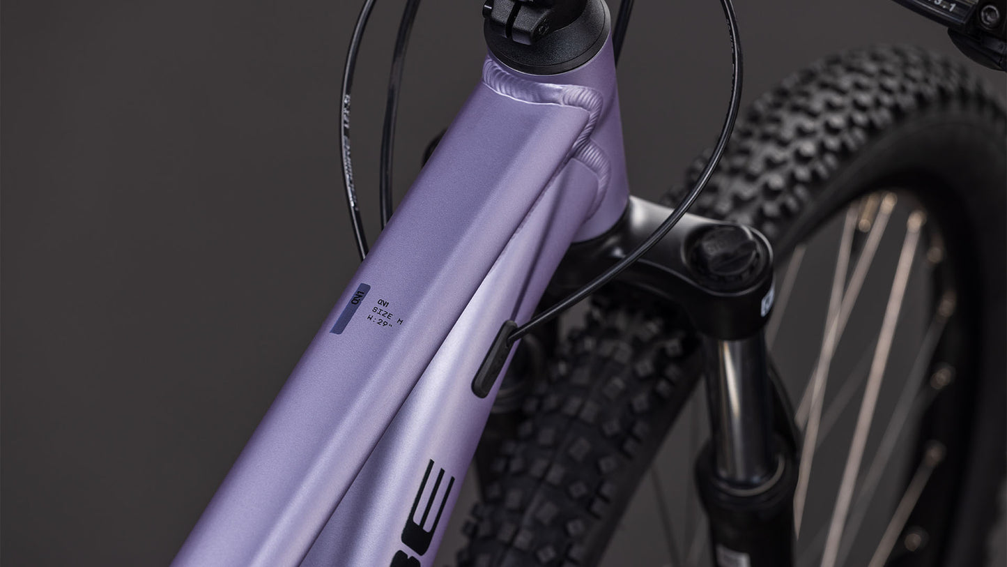 Produktbild: Cube Aim ONE lightpurple´n´chrome, Detailaufnahme 01