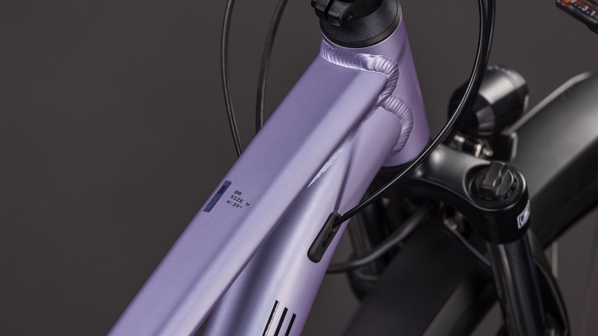 Produktbild: Cube Aim ONE FE lightpurple´n´chrome, Detailaufnahme 01