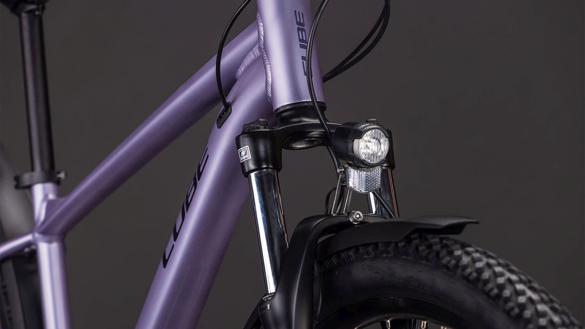 Produktbild: Cube Aim ONE FE lightpurple´n´chrome, Detailaufnahme 06