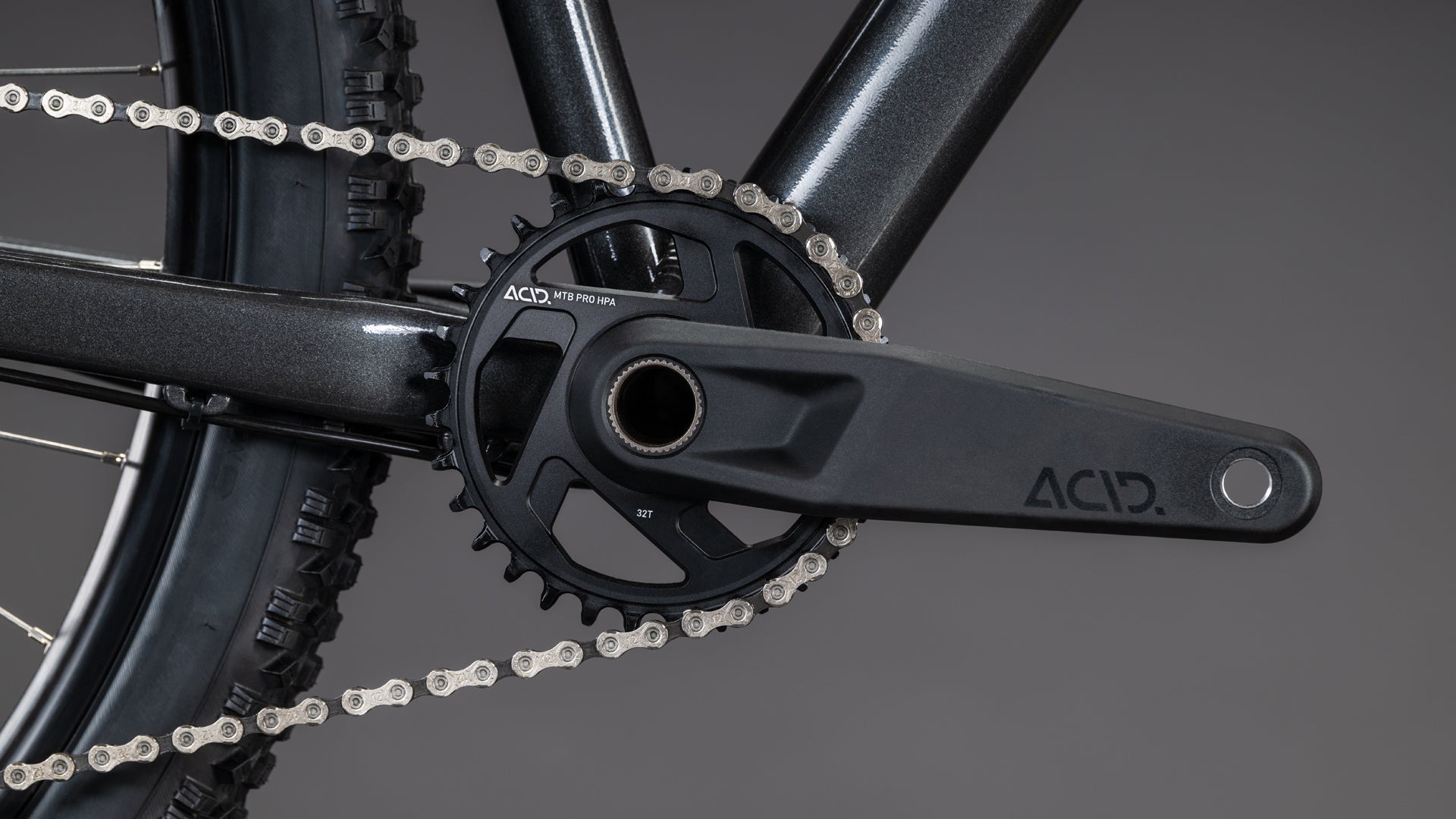 Produktbild: Cube Aim SLX slateblack´n´black, Detailaufnahme 03