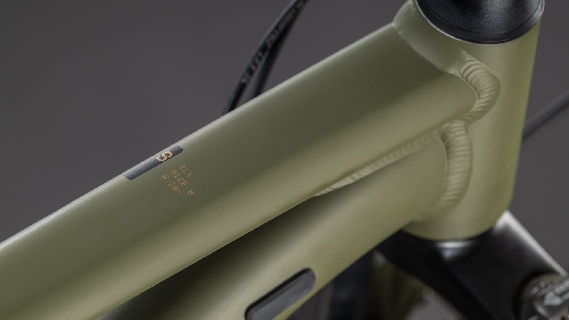 Produktbild: Cube Aim SLX dustyolive´n´gold, Detailaufnahme 01