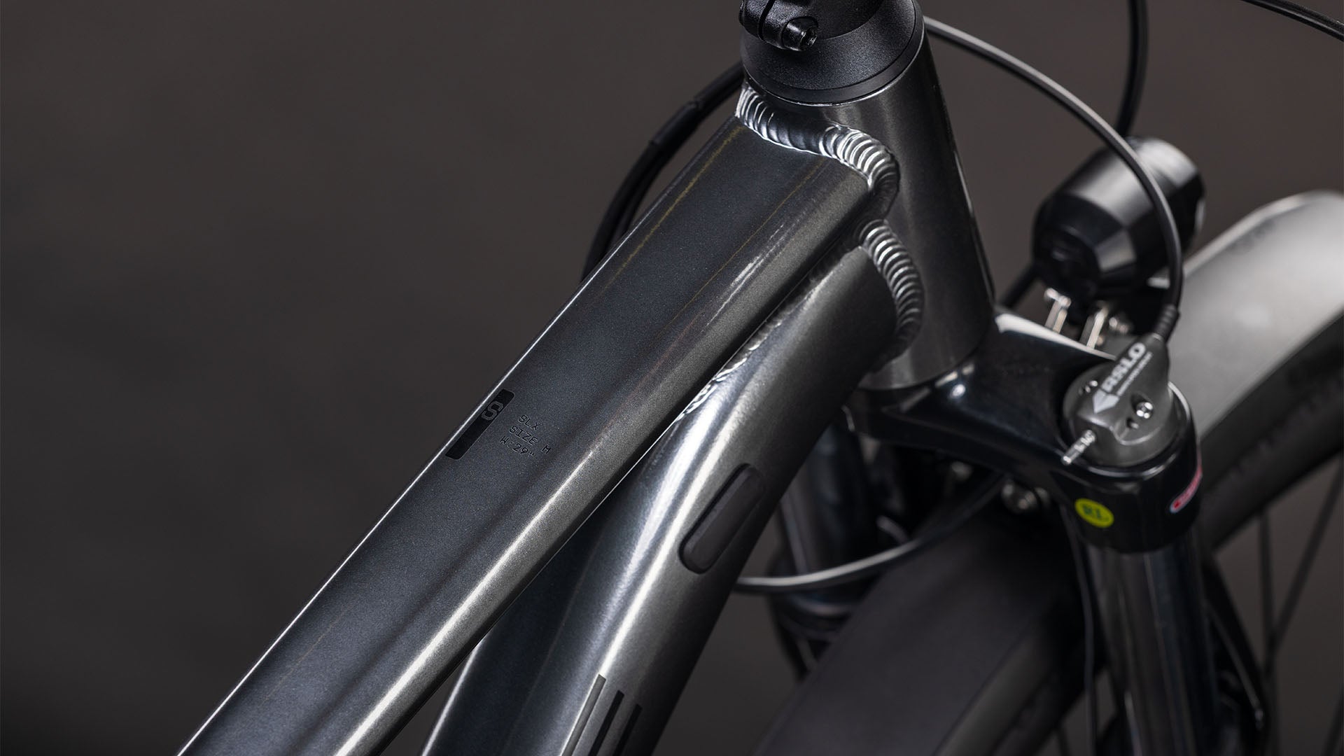 Produktbild: Cube Aim SLX FE slateblack´n´black, Detailaufnahme 01