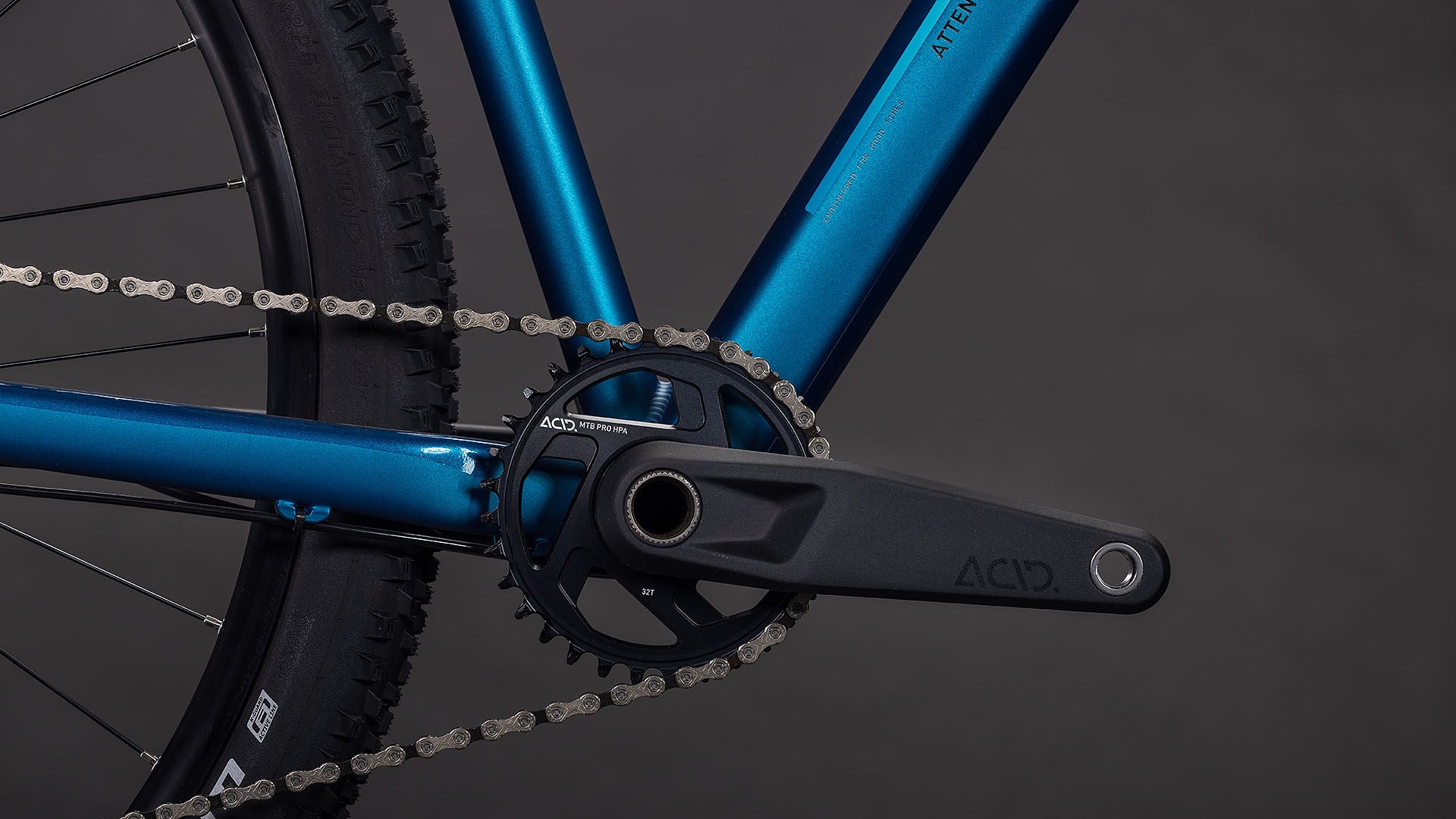 Produktbild: Cube Attention Pro electricblue´n´blue, Detailaufnahme 03