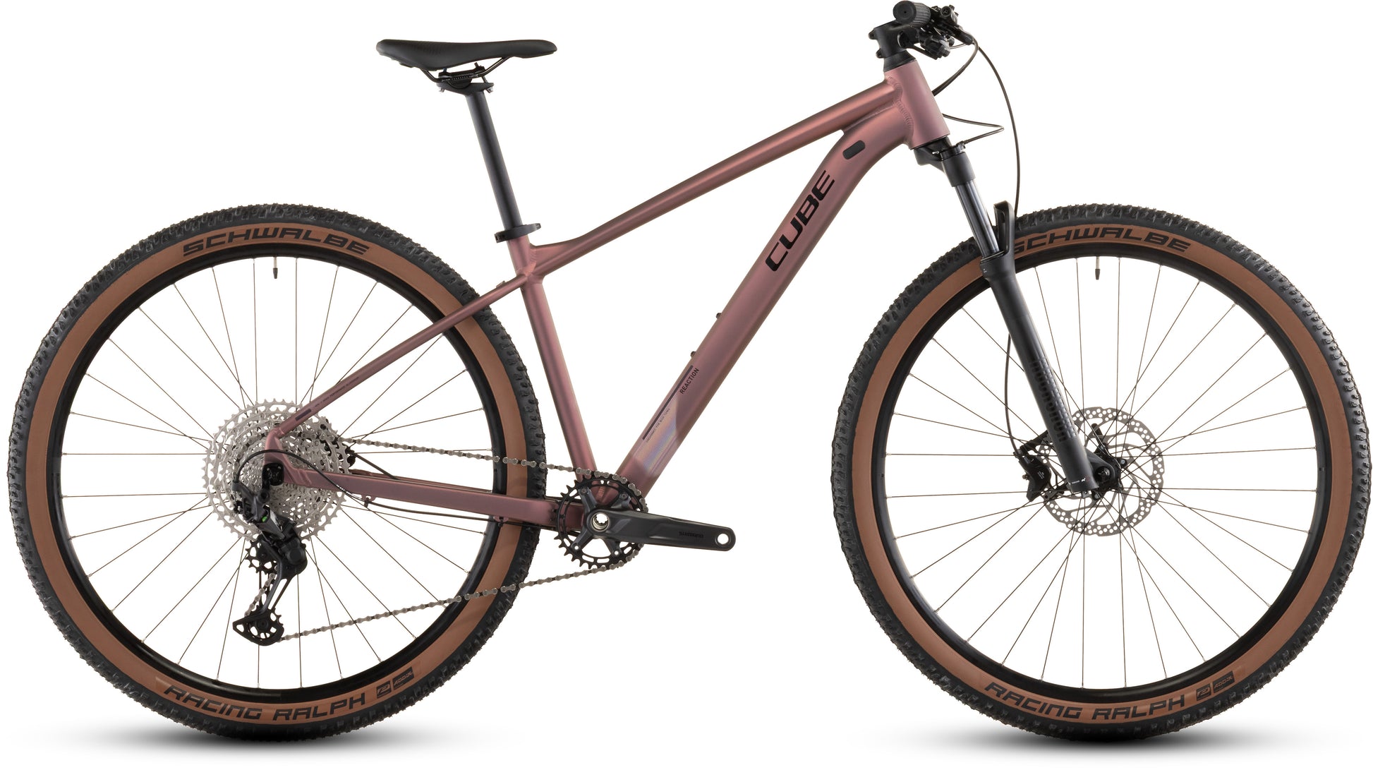 cube mountainbike schwarz rot Cube Reaction Pro shiftblush´n´black 2026