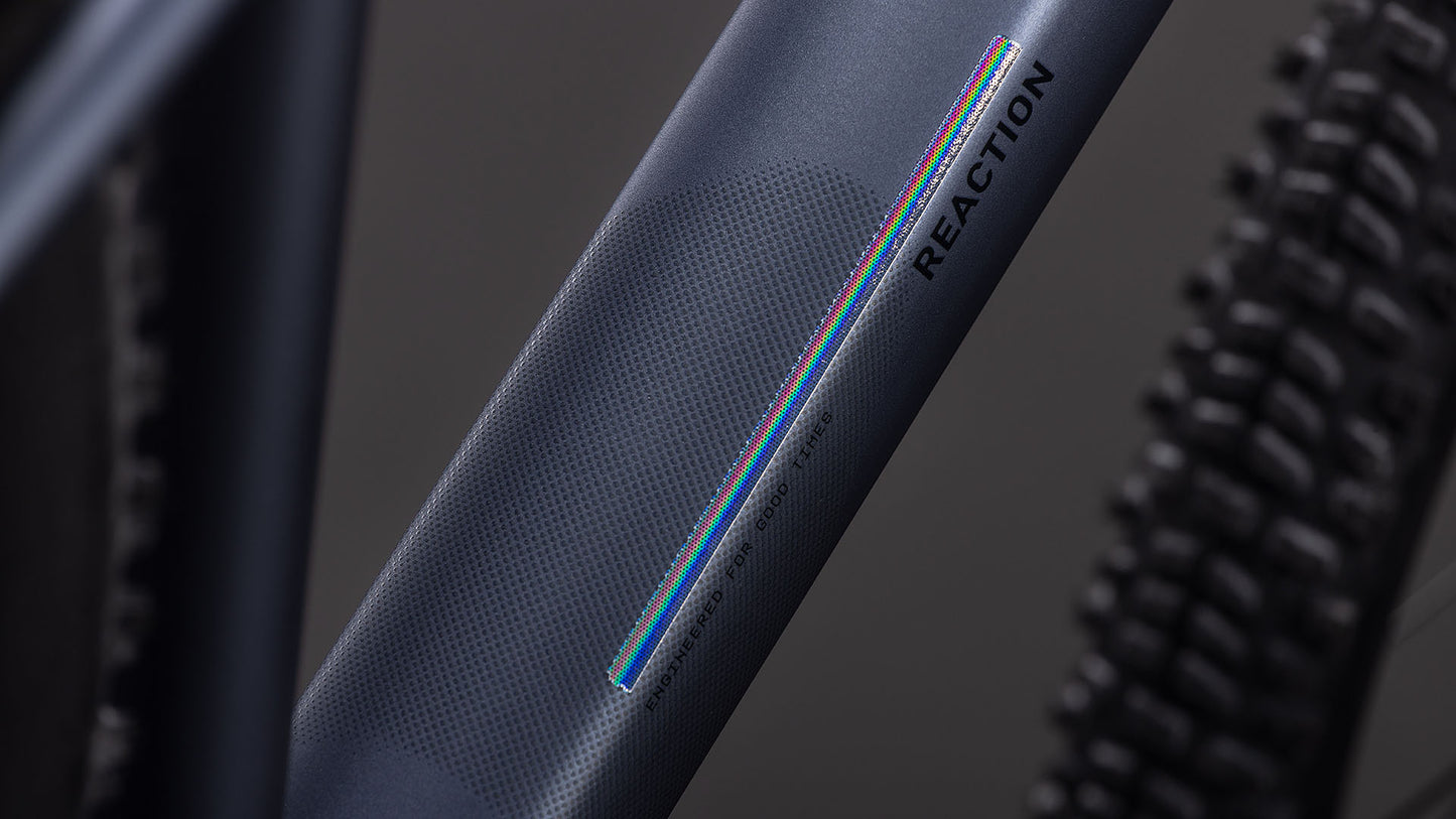 Produktbild: Cube Reaction SLX metallicgrey´n´black, Detailaufnahme 02