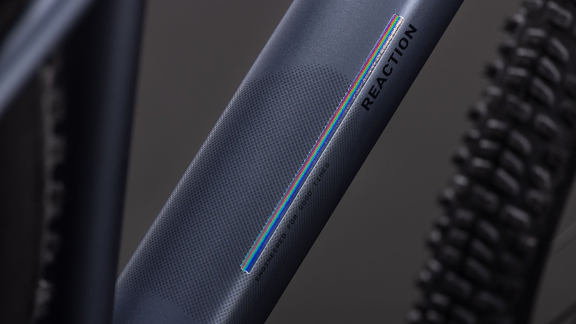 Produktbild: Cube Reaction SLX metallicgrey´n´black, Detailaufnahme 02