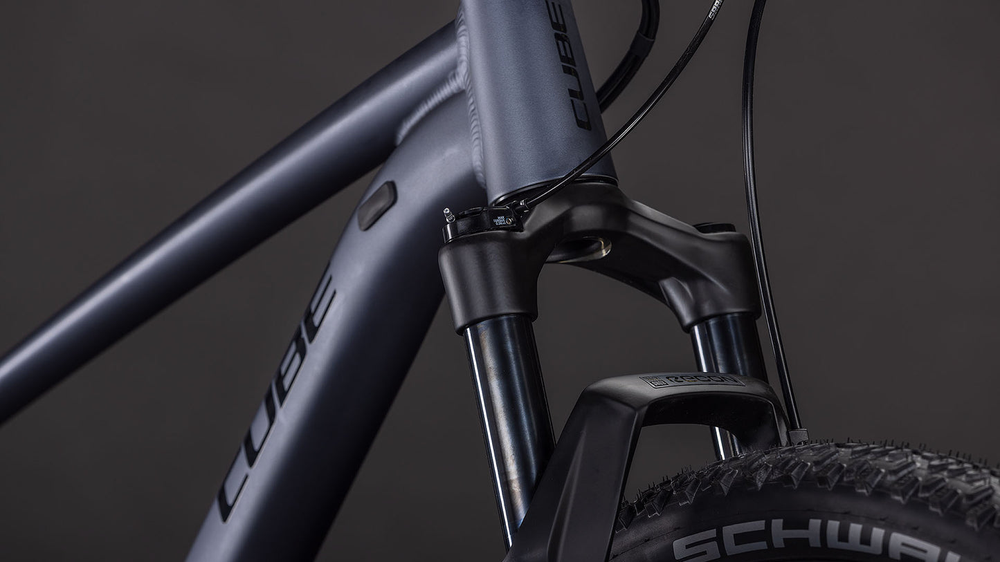 Produktbild: Cube Reaction SLX metallicgrey´n´black, Detailaufnahme 05