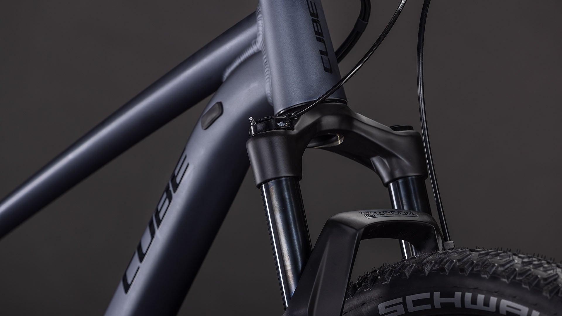 Produktbild: Cube Reaction SLX metallicgrey´n´black, Detailaufnahme 05