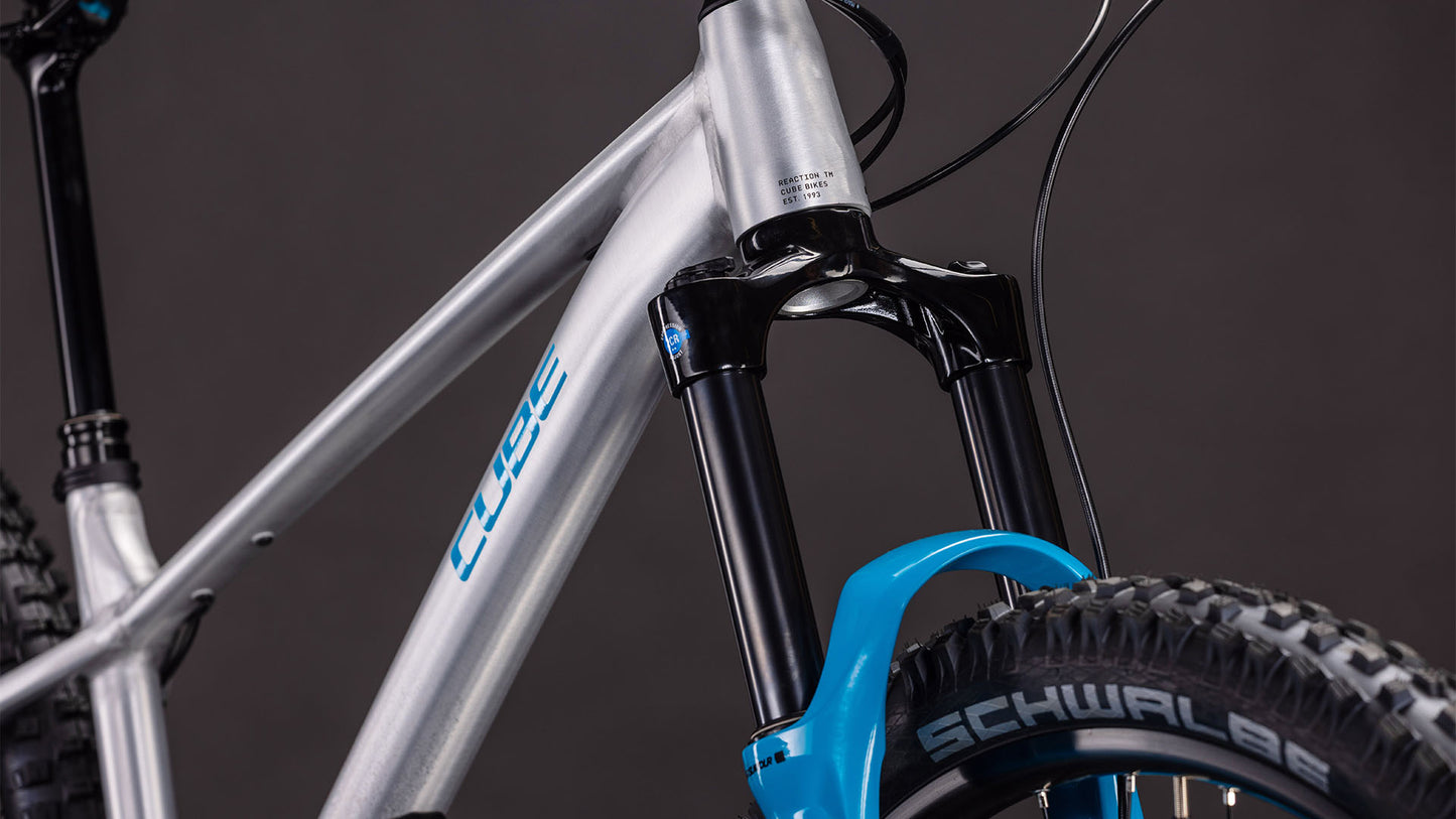 Produktbild: Cube Reaction TM ONE rawmetal´n´blue, Detailaufnahme 06