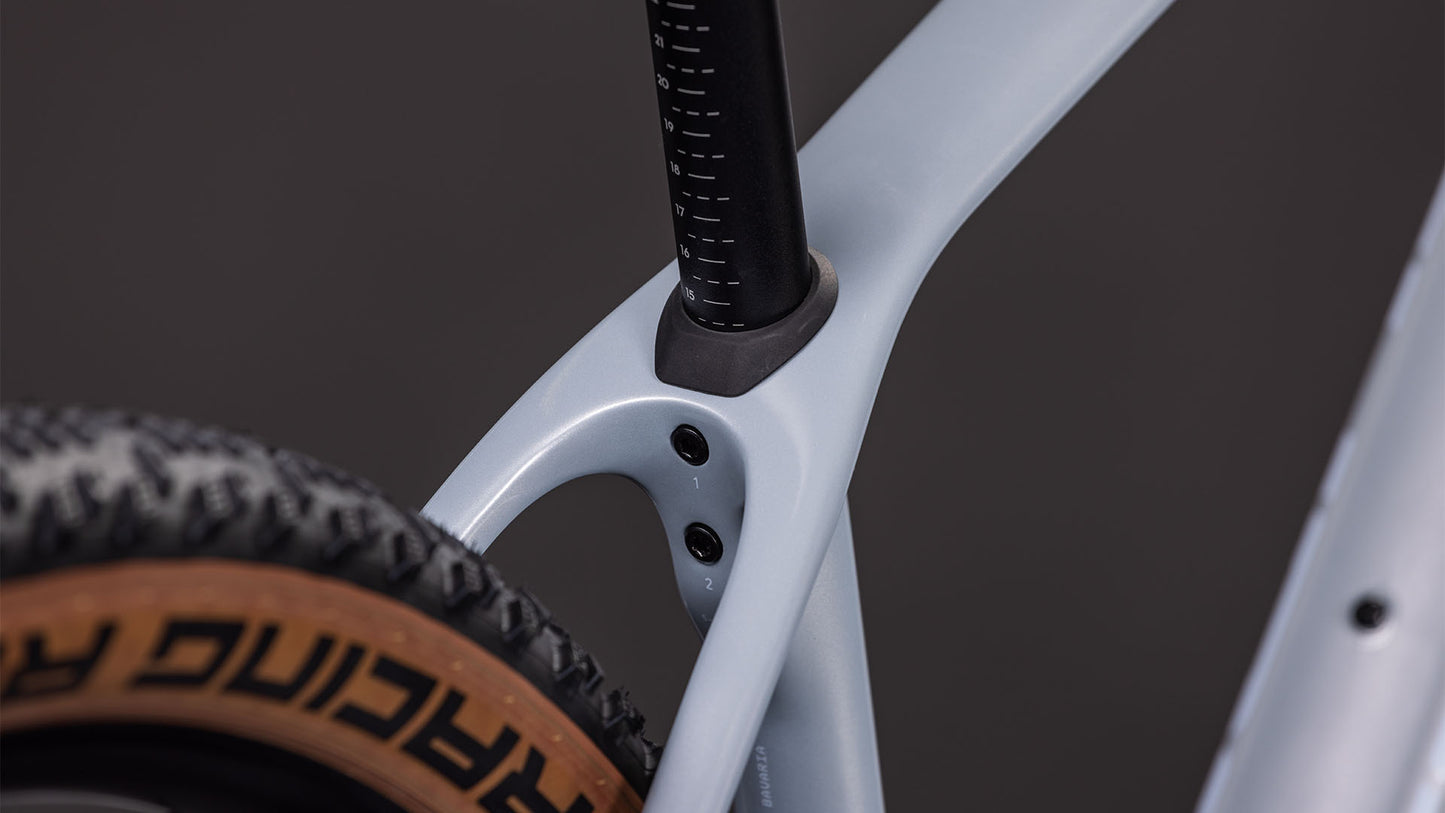 Produktbild: Cube Reaction C:62 Race foggrey´n´white, Detailaufnahme 02