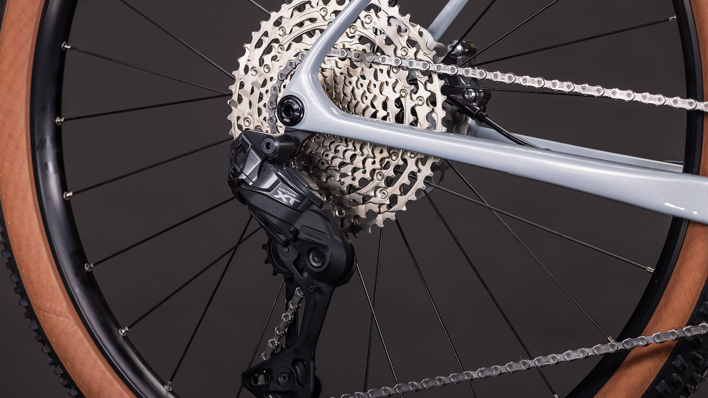Produktbild: Cube Reaction C:62 Race foggrey´n´white, Detailaufnahme 05